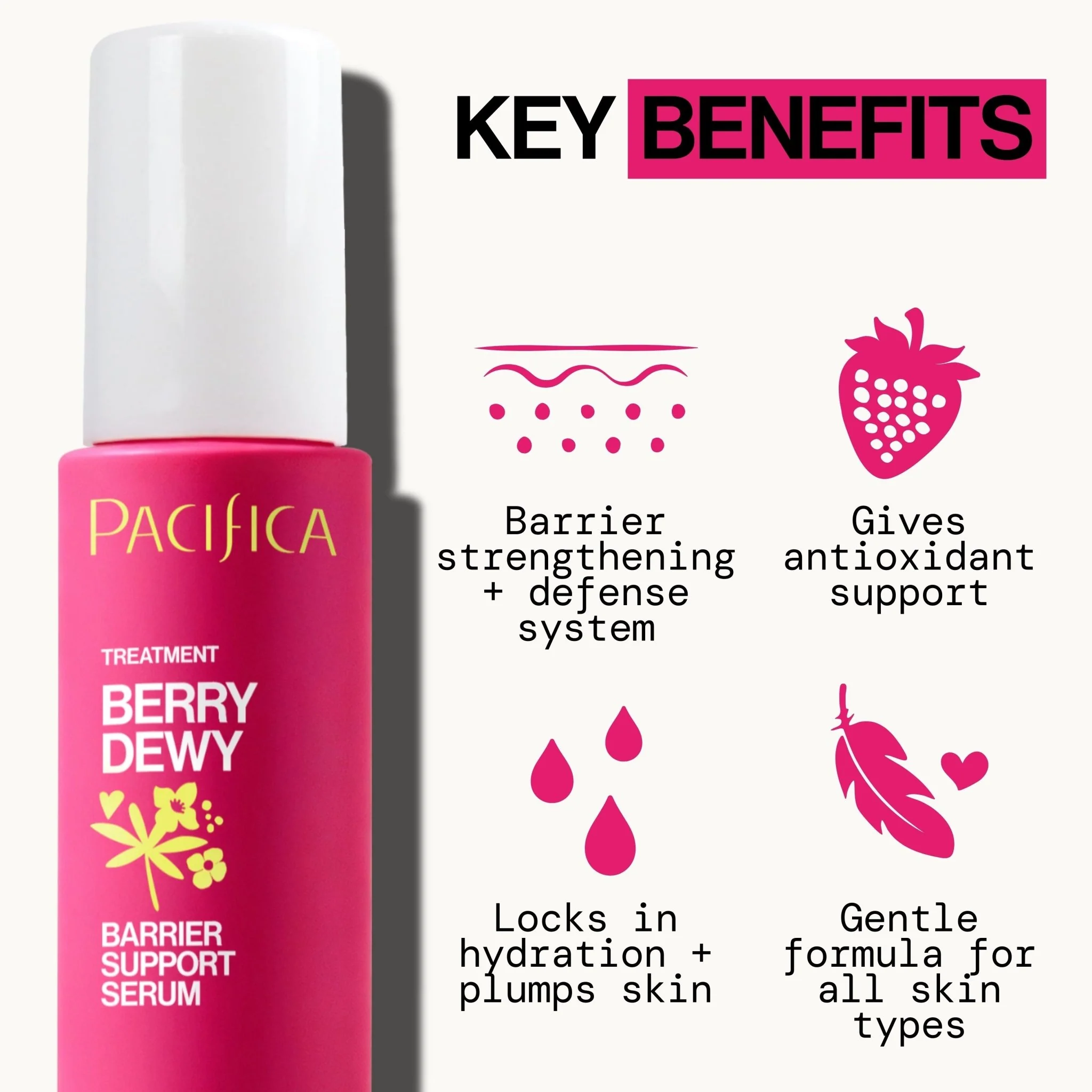 Berry Dewy Barrier Support Serum - Image 3