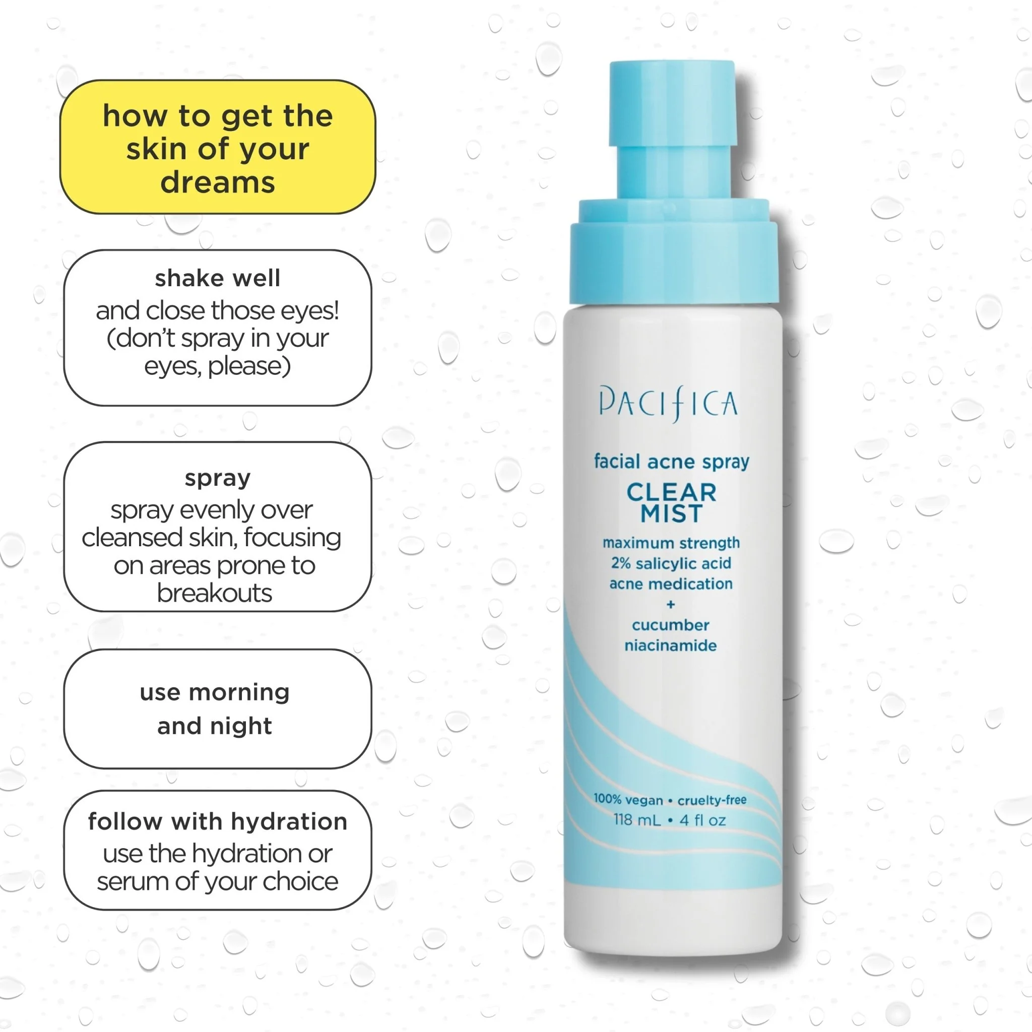 Clear Mist Facial Acne Spray - Image 5