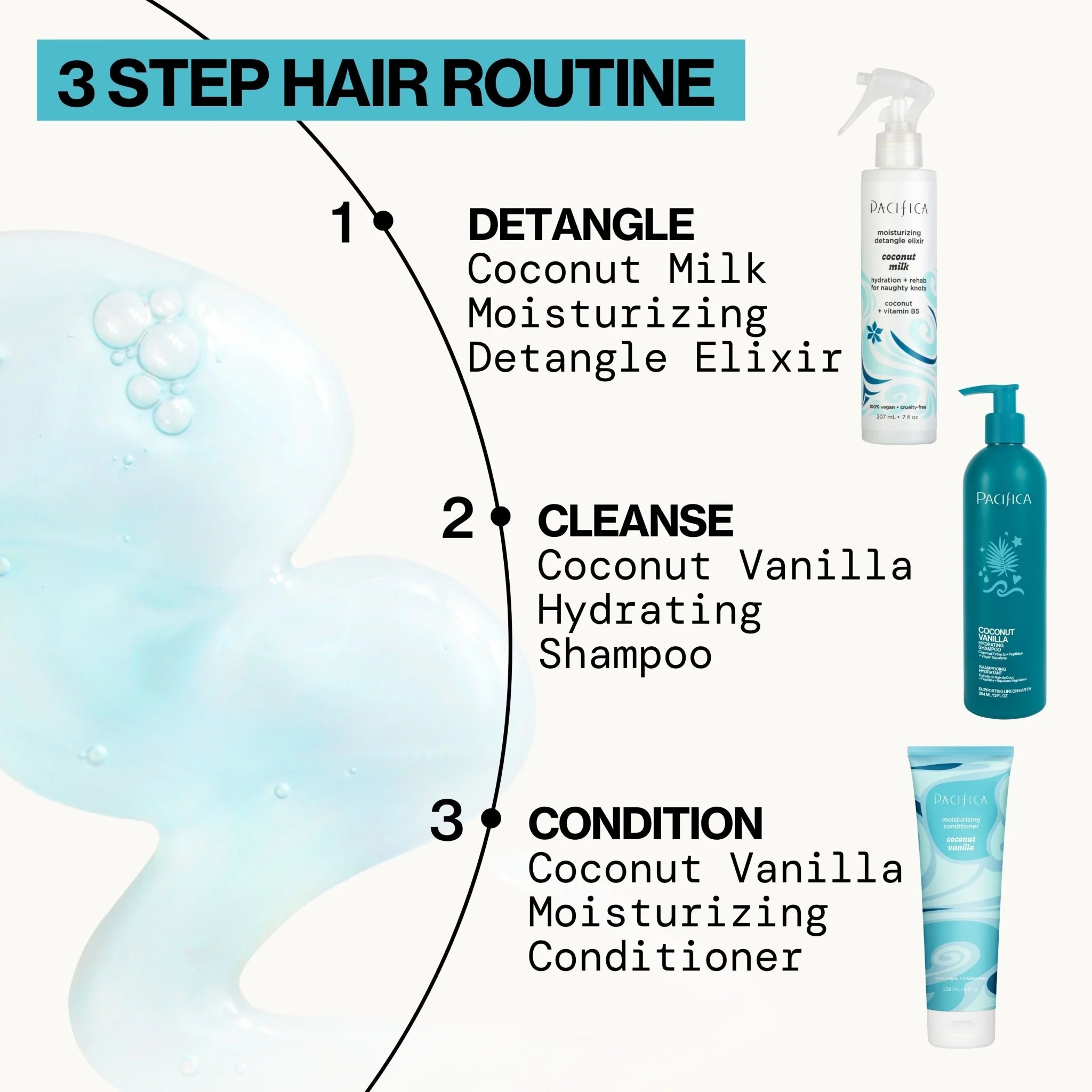 Coconut Vanilla Hydrating Shampoo - Image 11