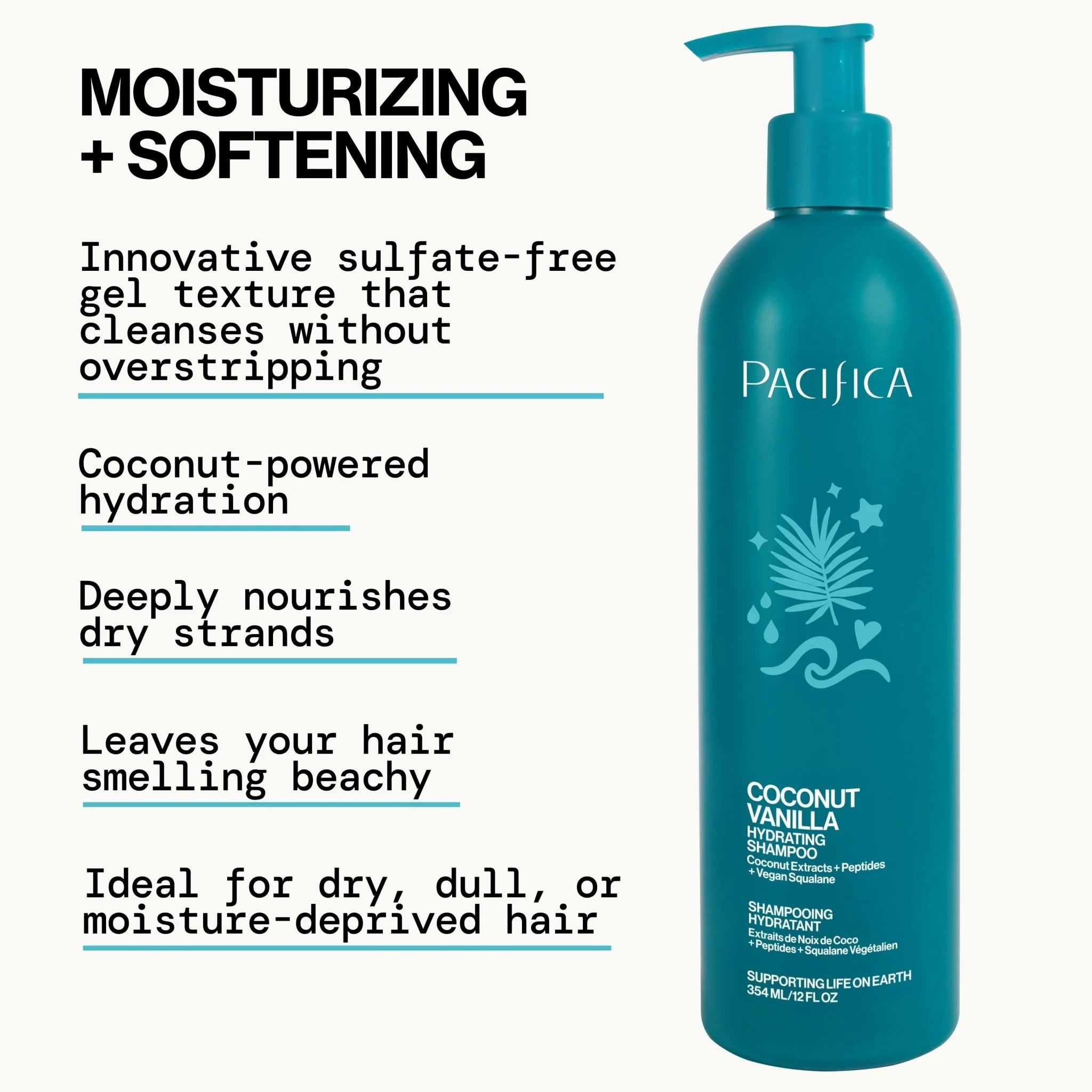 Coconut Vanilla Hydrating Shampoo - Image 3