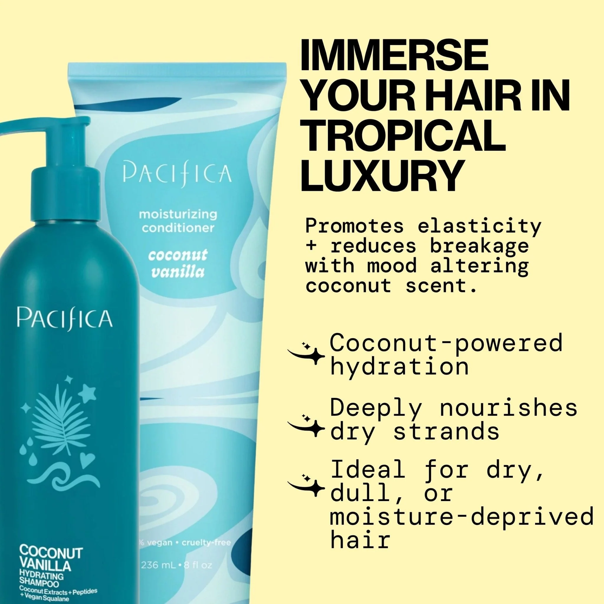 Coconut Vanilla Hydration Haircare Bundle - Image 3