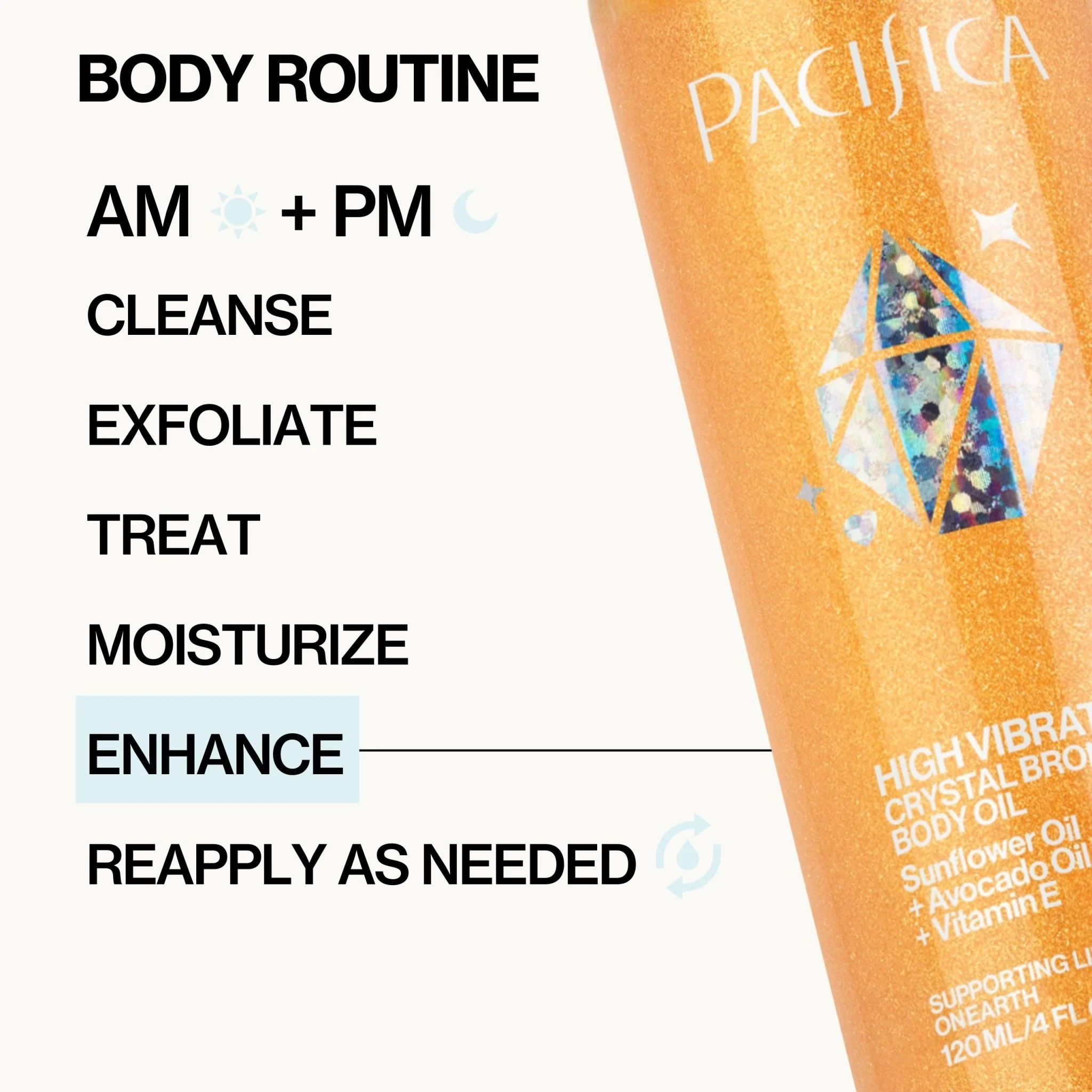 High Vibration Crystal Bronze Body Oil - Image 11