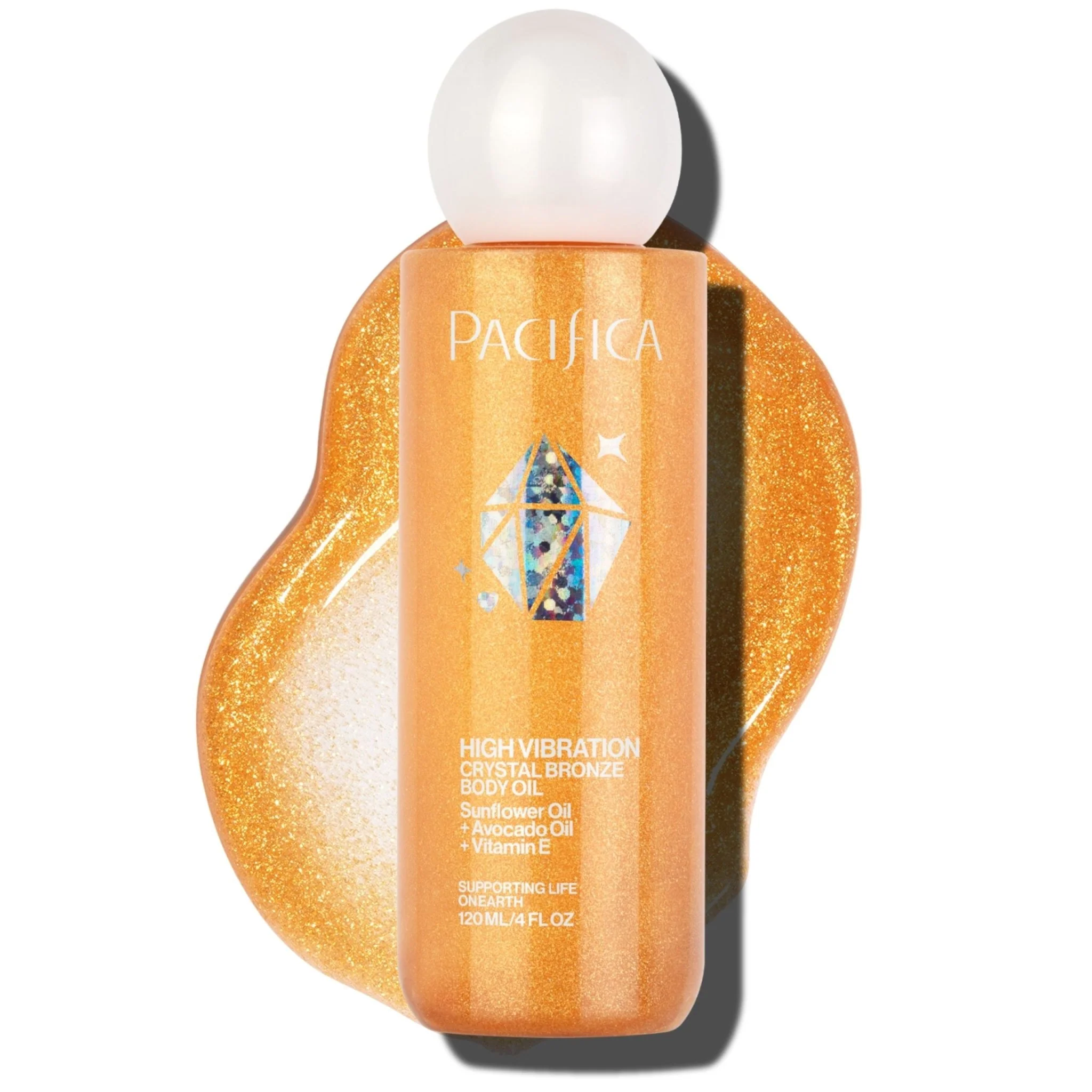 High Vibration Crystal Bronze Body Oil - Image 2