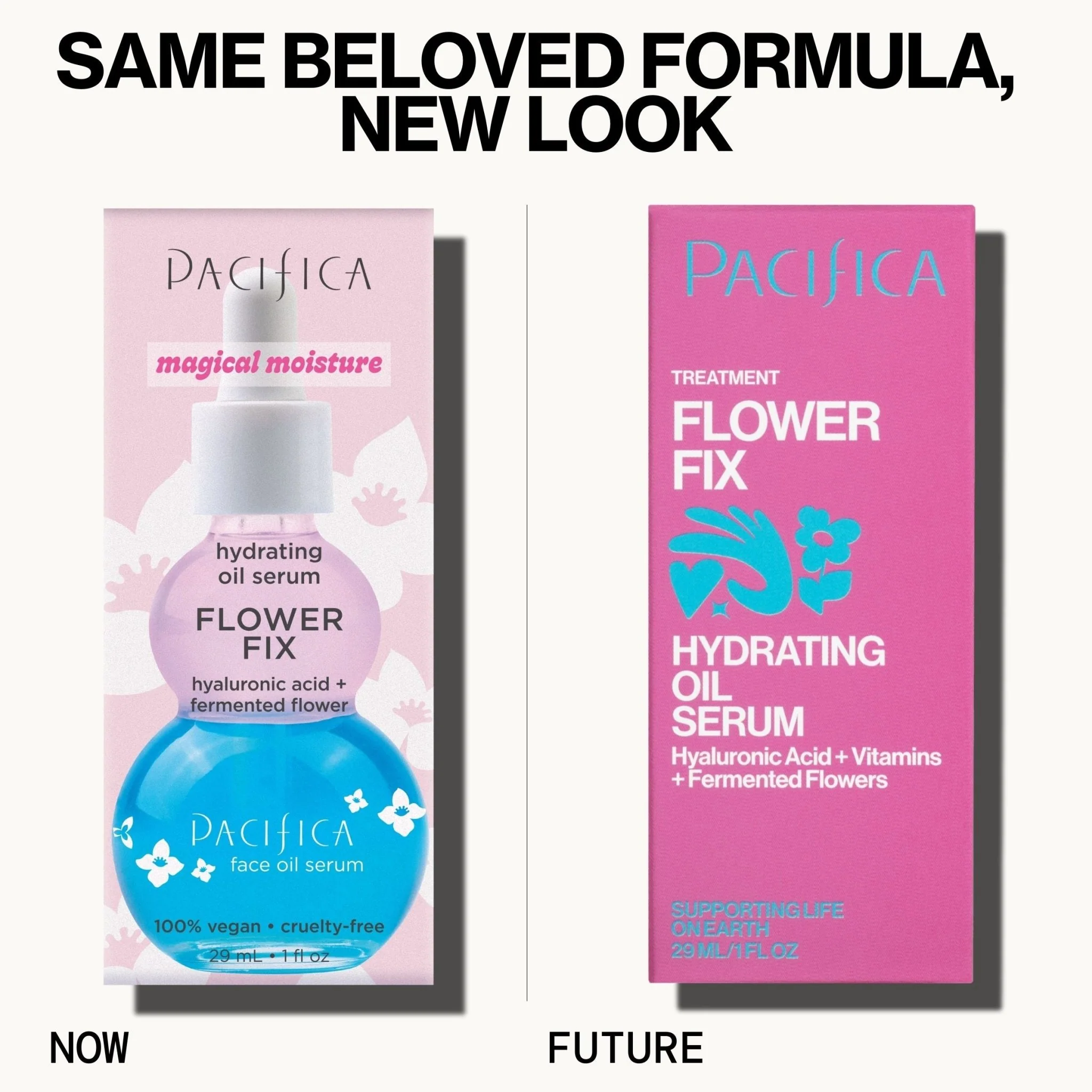 Flower Fix Bi-Phase Hydrating Oil Serum - Image 3