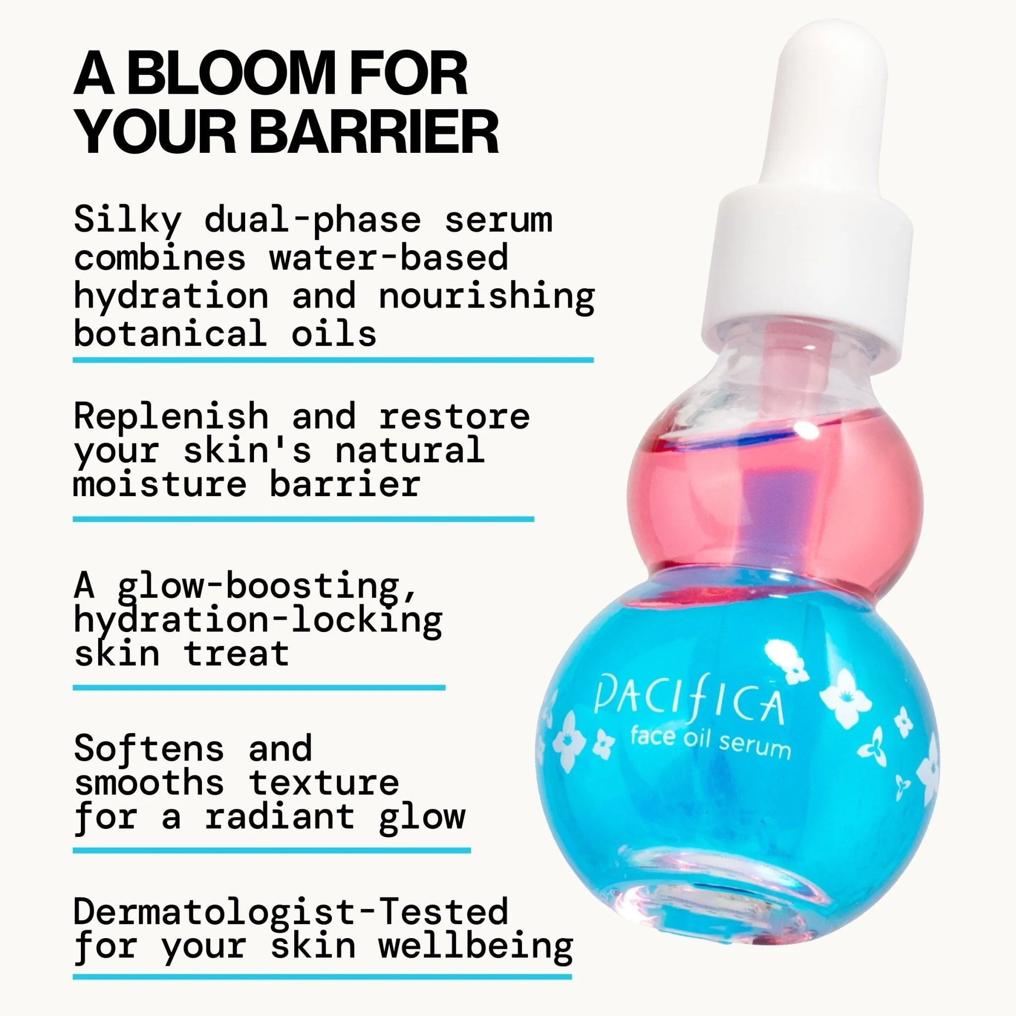 Flower Fix Bi-Phase Hydrating Oil Serum - Image 9