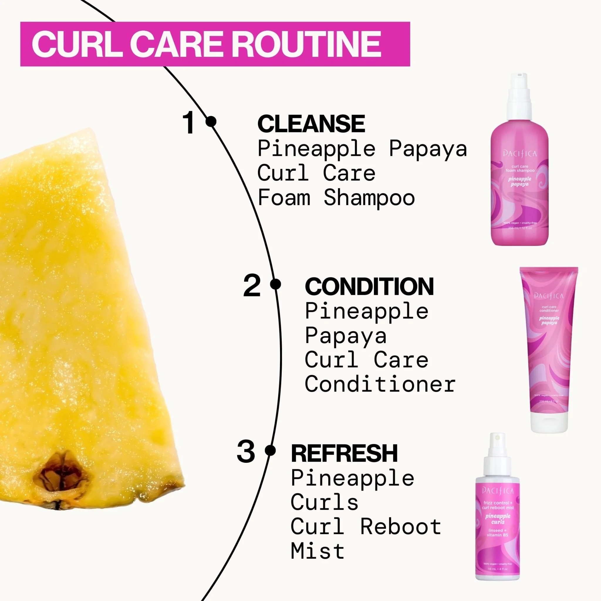 Pineapple Curls Frizz Control & Curl Reboot Mist - Image 14