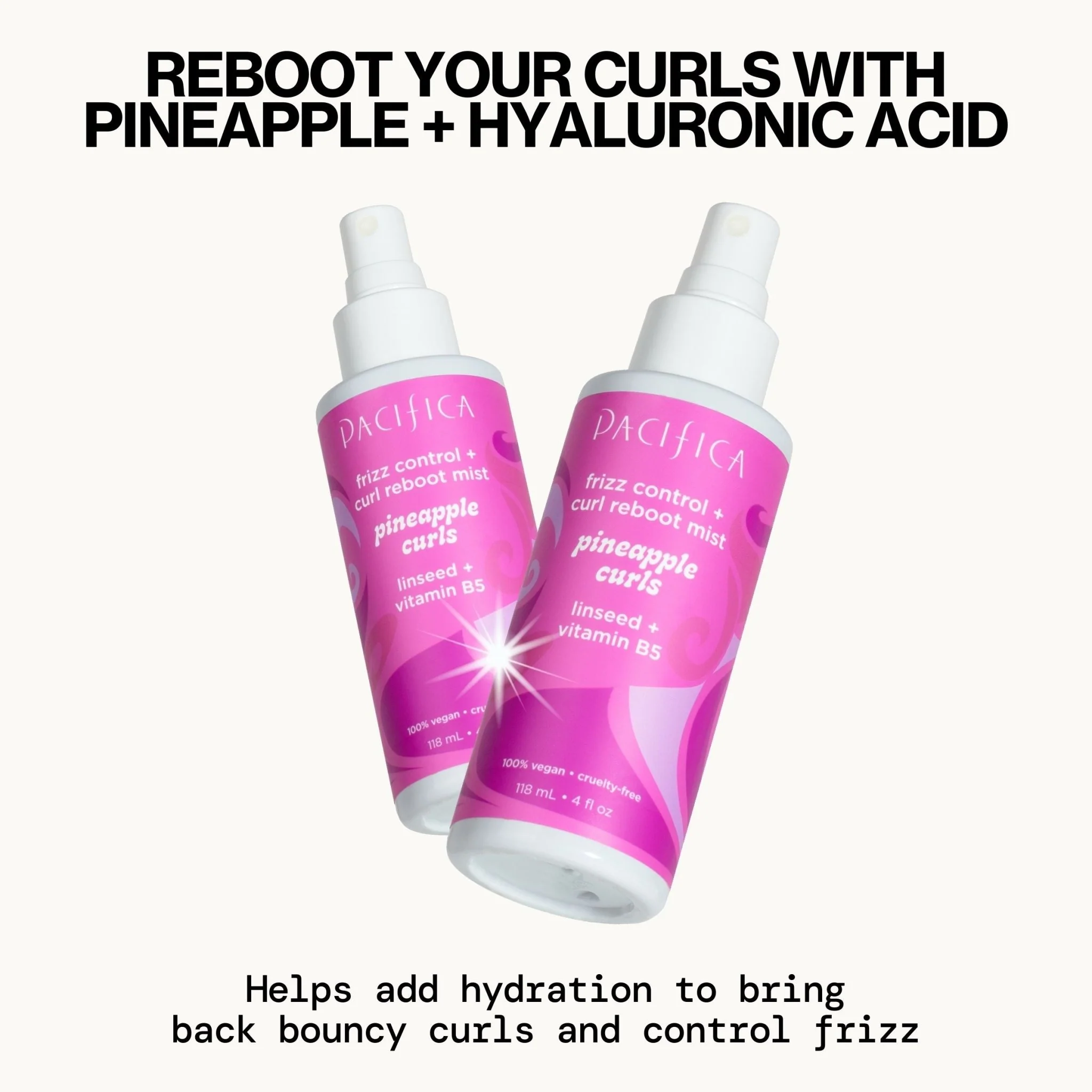 Pineapple Curls Frizz Control & Curl Reboot Mist - Image 3