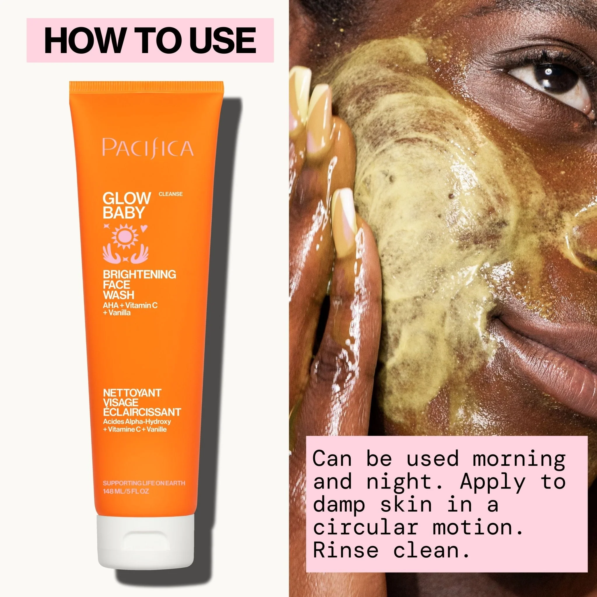 Glow Baby Brightening Face Wash | Facial Cleanser - Image 14