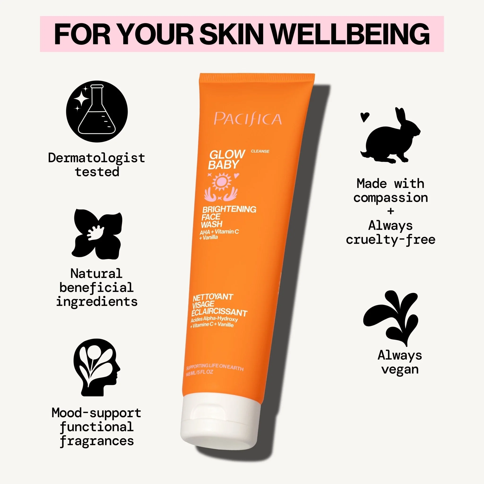 Glow Baby Brightening Face Wash | Facial Cleanser - Image 16