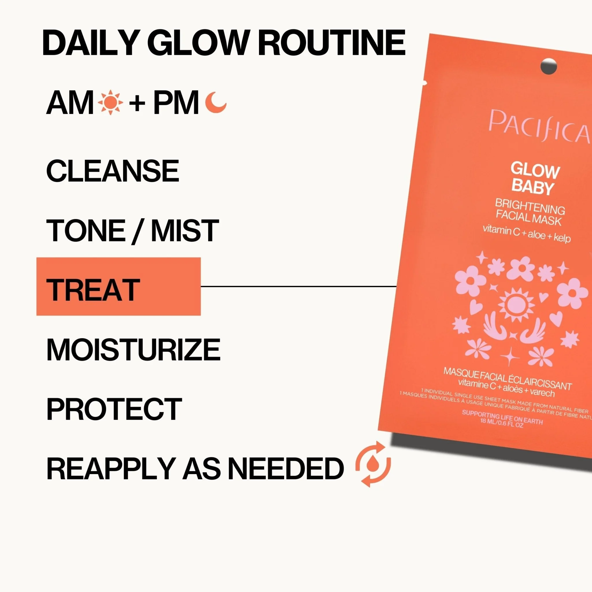 Glow Baby Brightening Facial Mask - Image 11