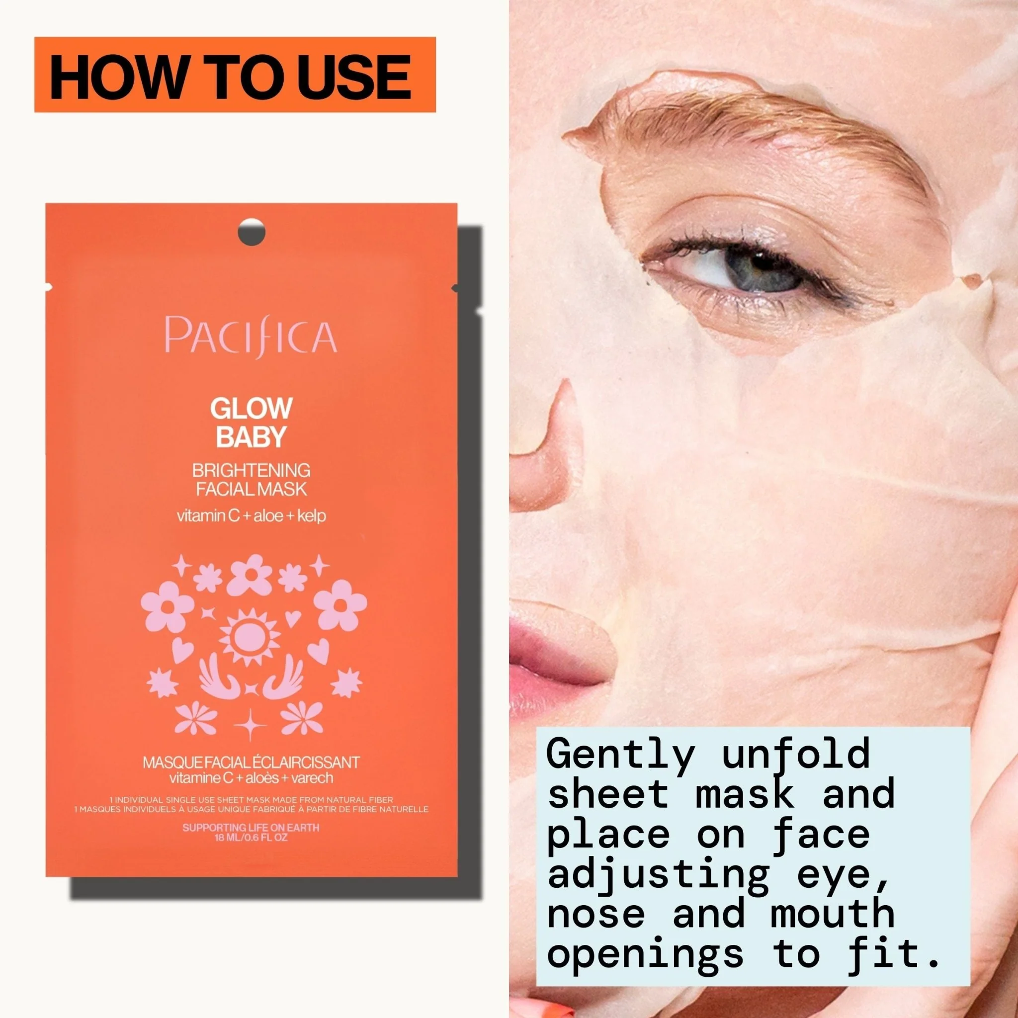 Glow Baby Brightening Facial Mask - Image 15