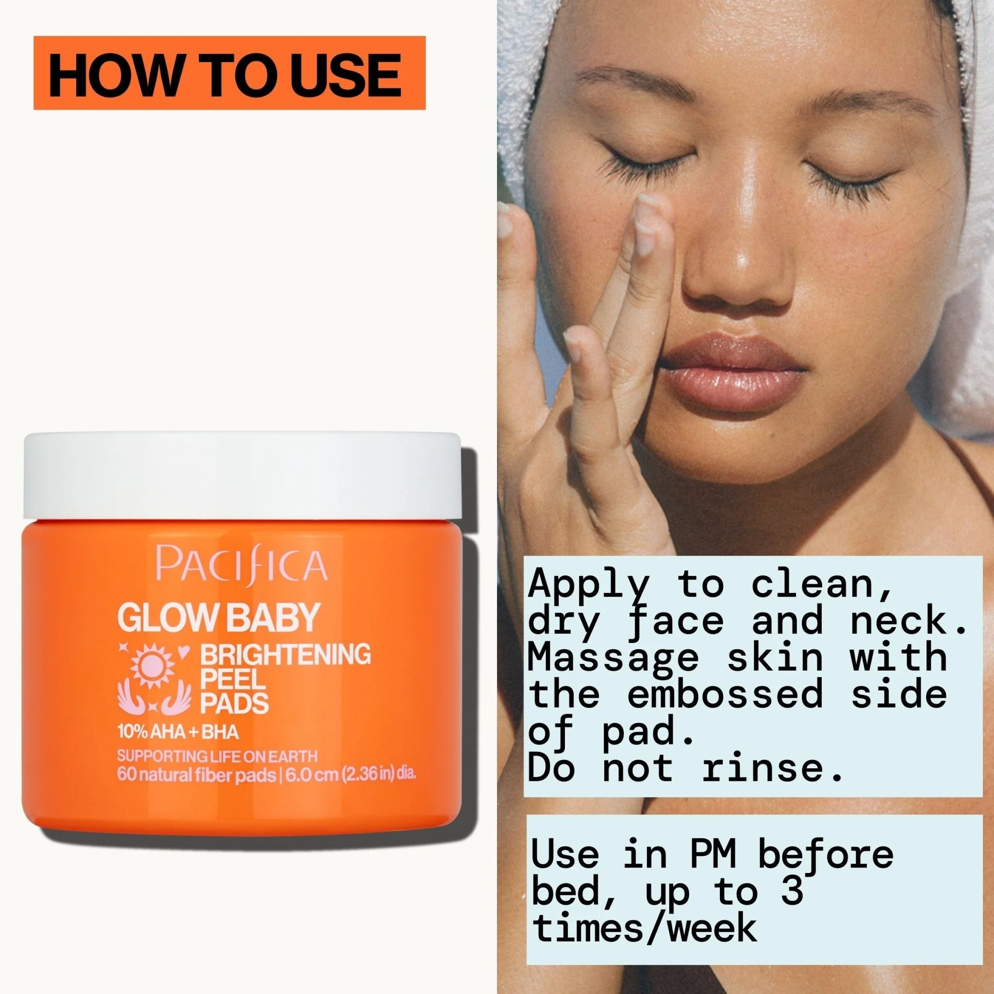 Glow Baby Brightening Peel Pads 10% AHA + BHA - Image 12