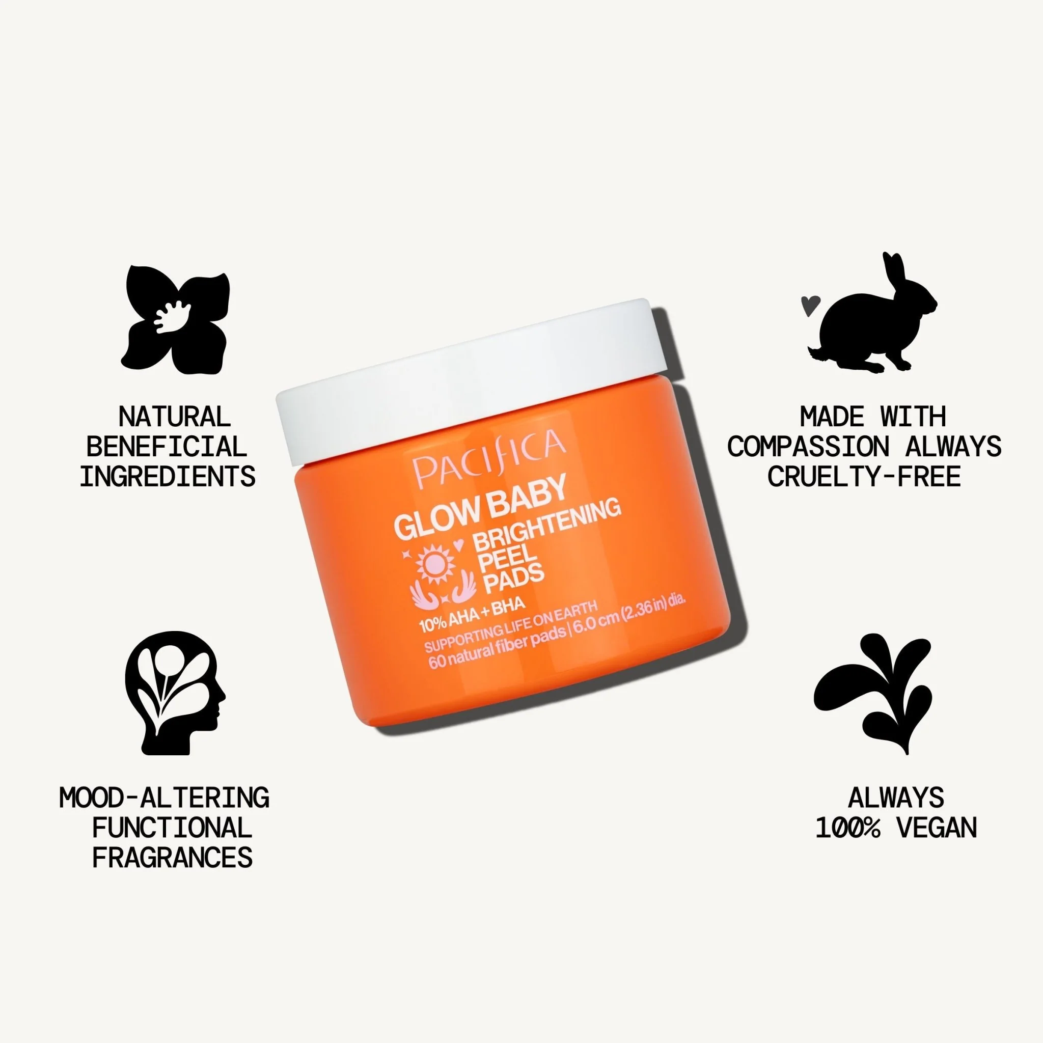 Glow Baby Brightening Peel Pads 10% AHA + BHA - Image 13