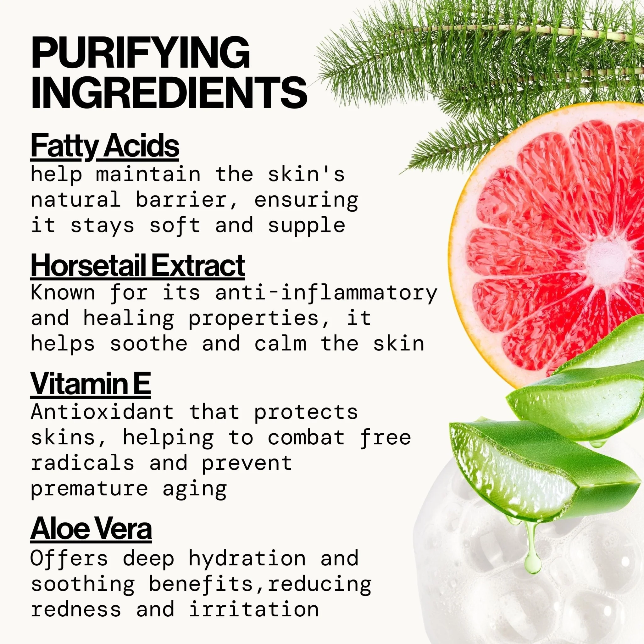 Grapefruit Bubbles Gel to Foam Purifying Cleanser - Image 3