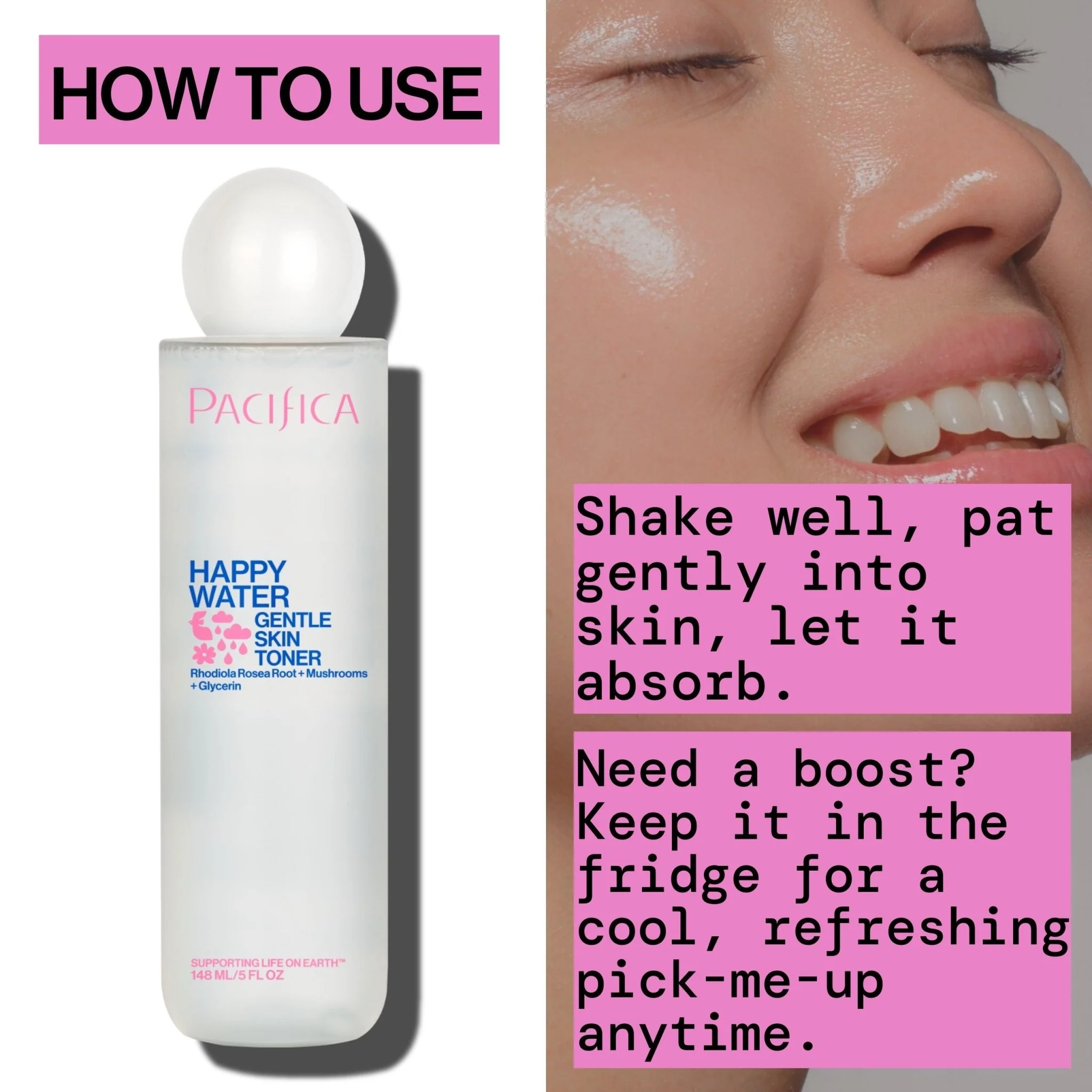 Happy Water Gentle Skin Toner - Image 8