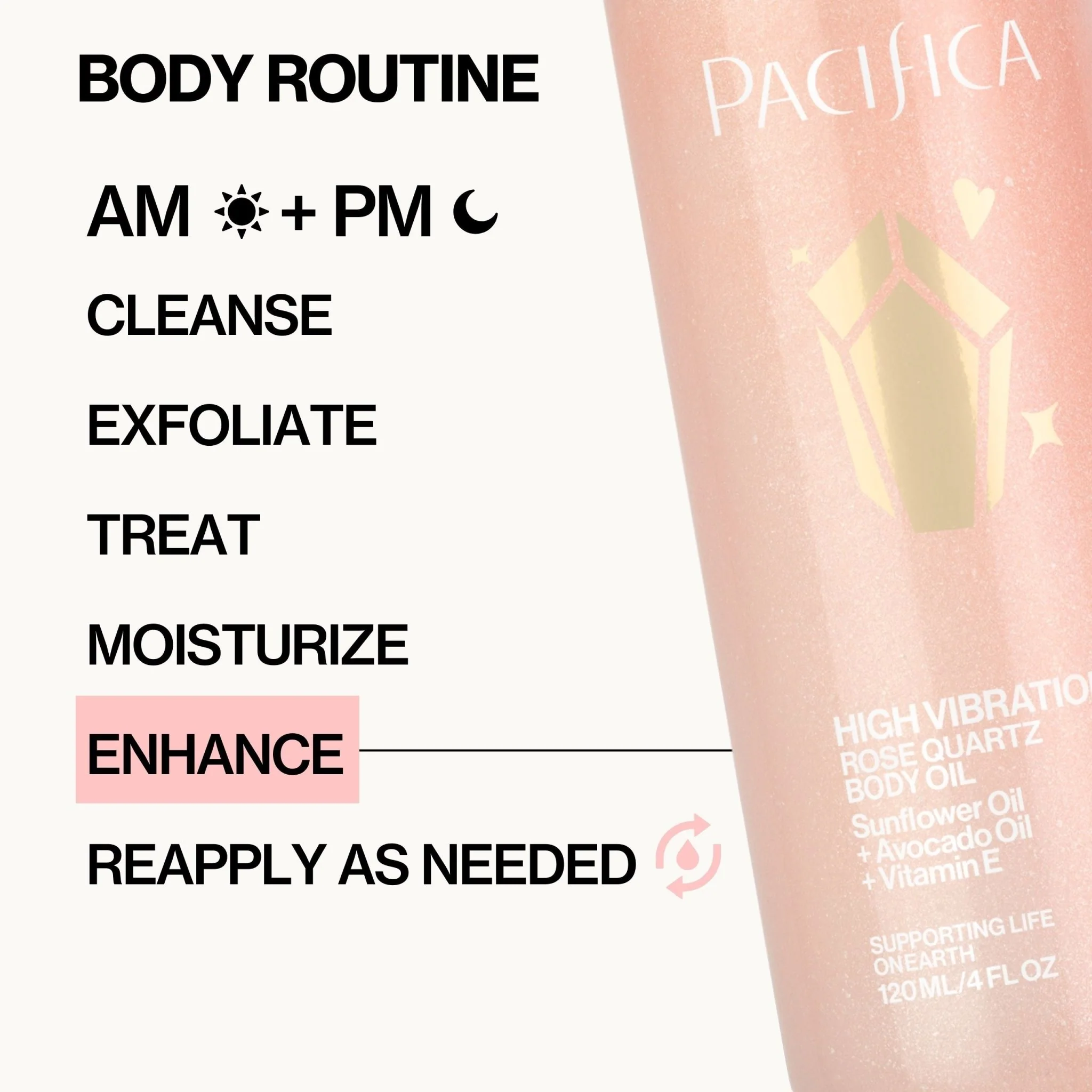 High Vibration Rose Quartz Body Oil - Image 11