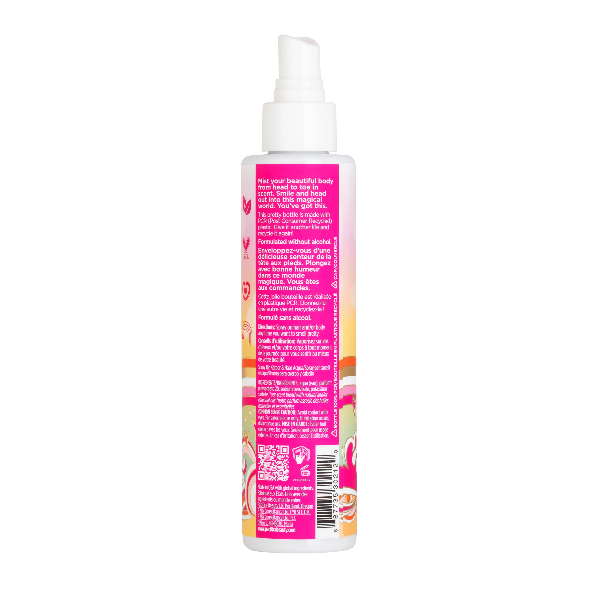 Island Vanilla Perfumed Hair & Body Mist - Image 2