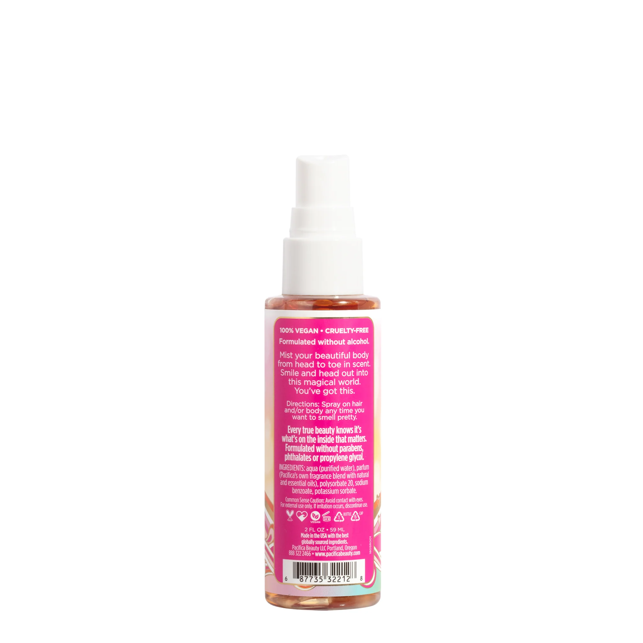 Island Vanilla Perfumed Hair & Body Mist - Image 5