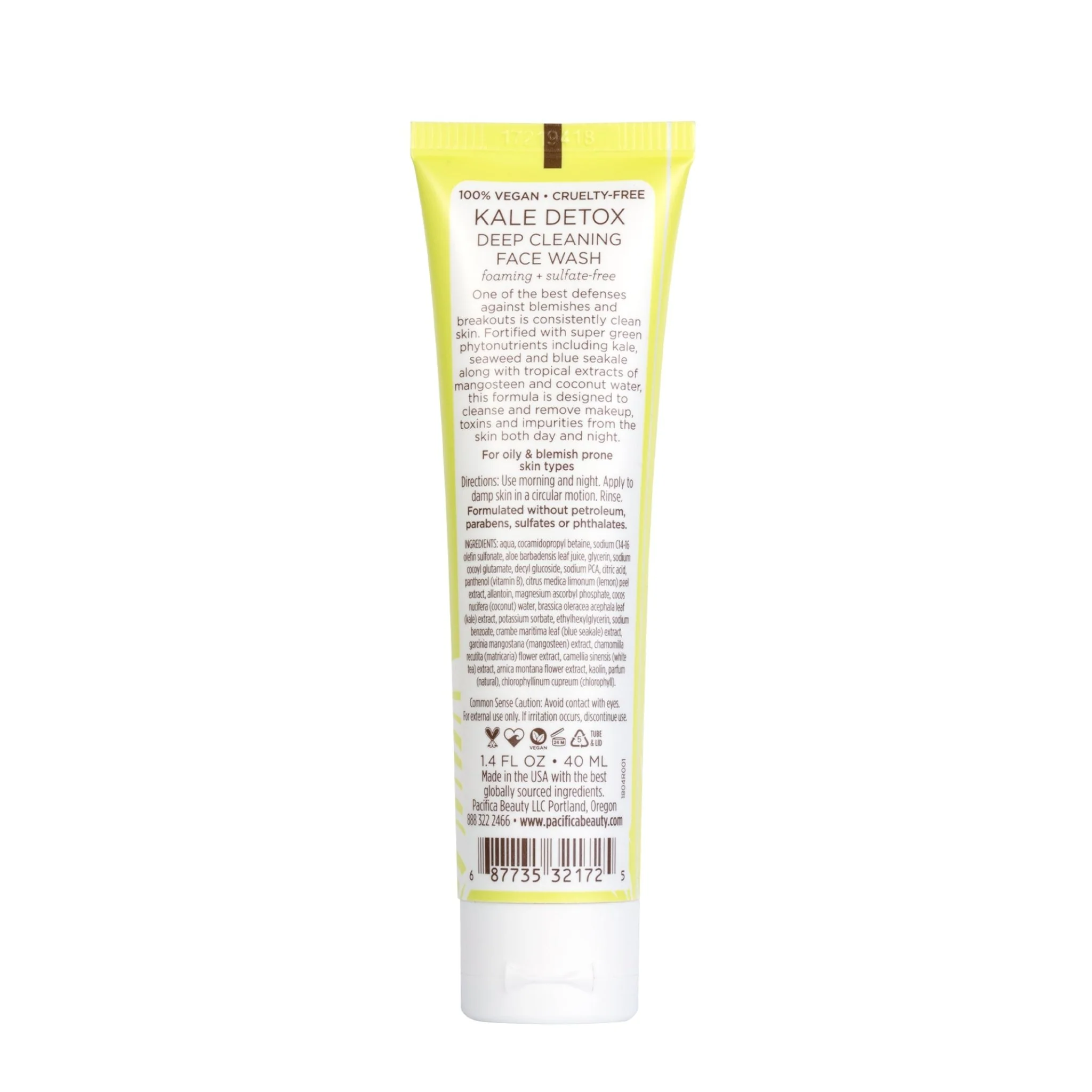 Kale Detox Deep Cleaning Face Wash Mini - Image 5