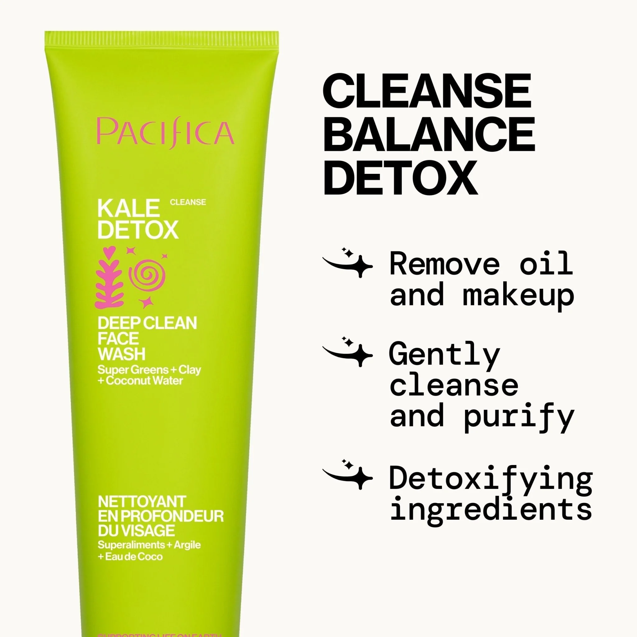 Kale Detox Deep Cleaning Face Wash | Daily Facial Cleanser - Image 6