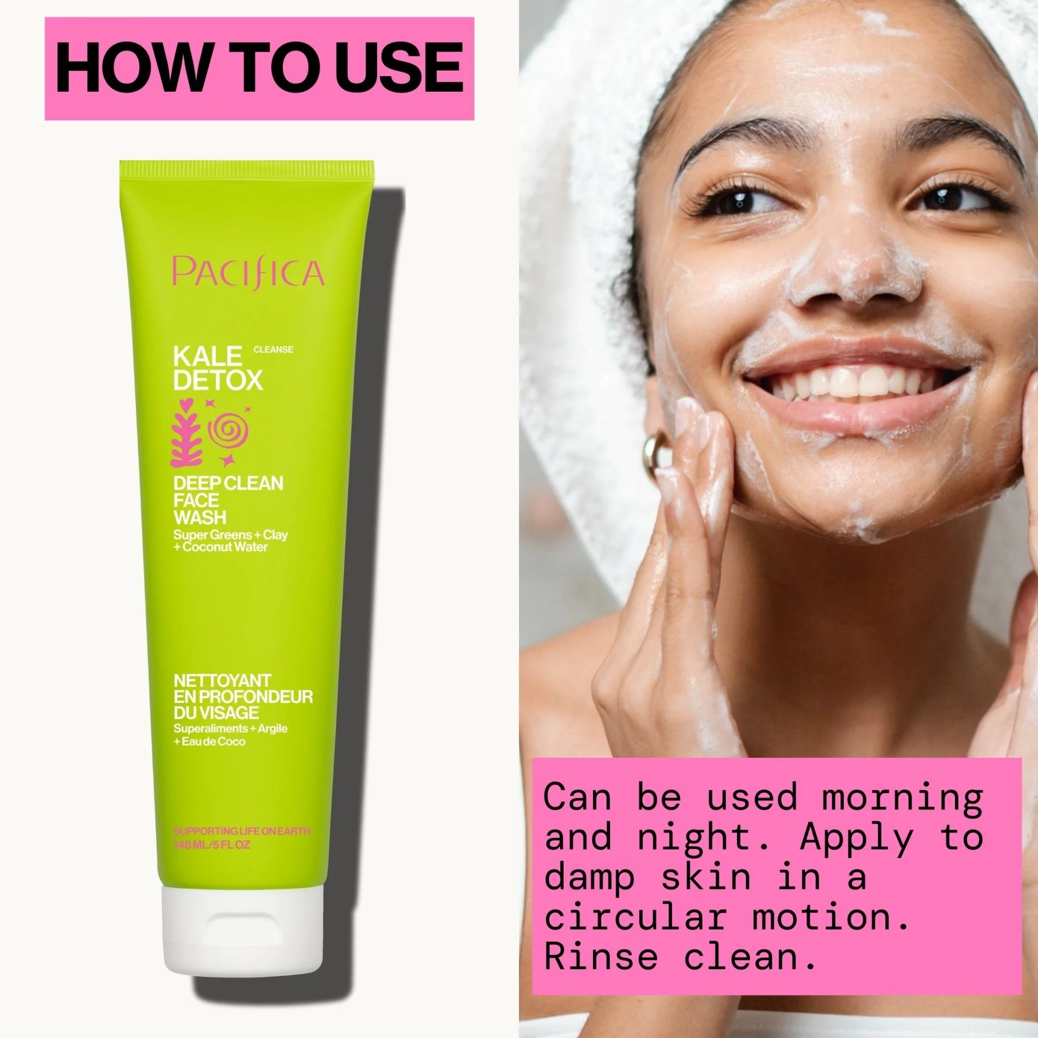 Kale Detox Deep Cleaning Face Wash | Daily Facial Cleanser - Image 9