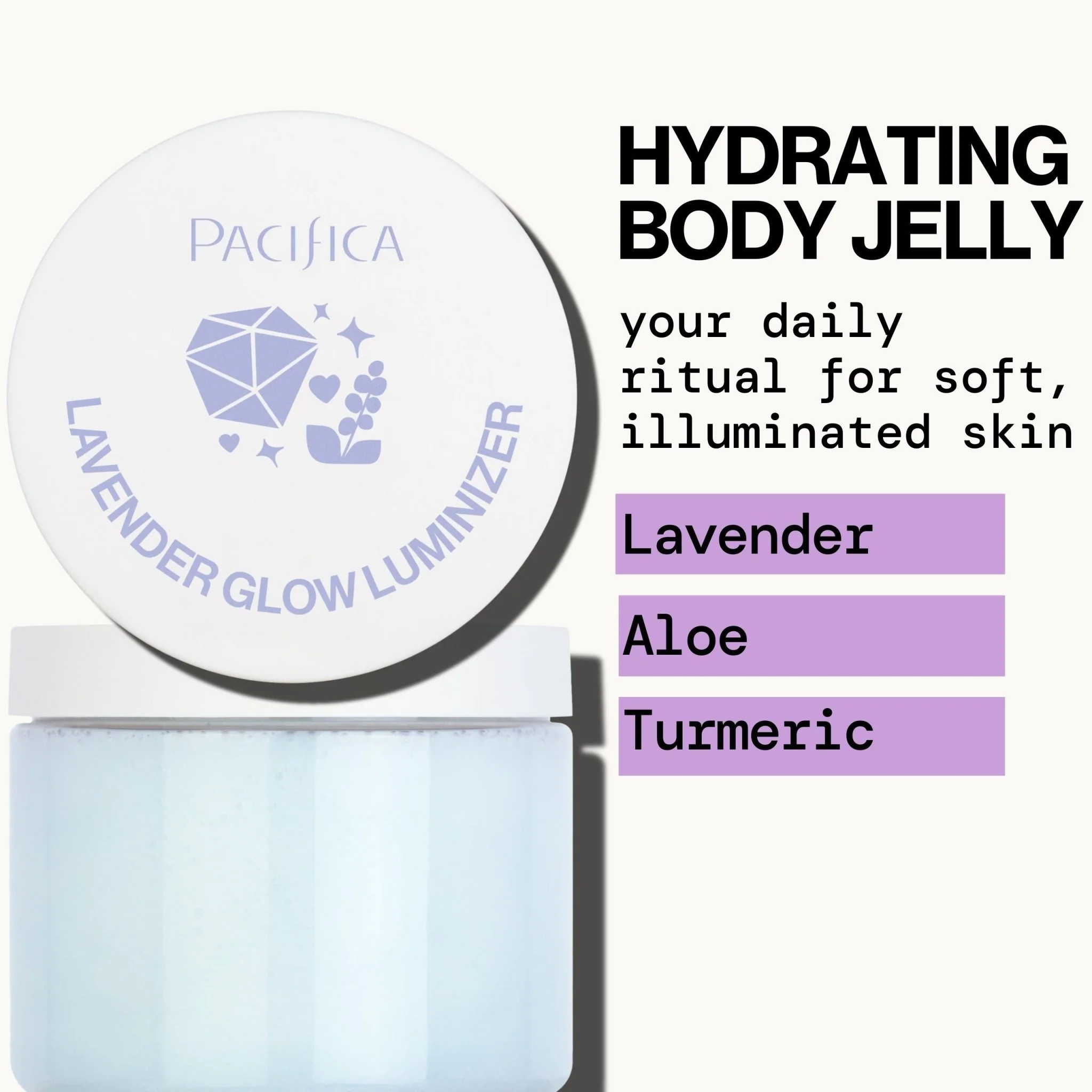 Lavender Glow Luminizer Moon-Kissed Body Jelly - Image 6