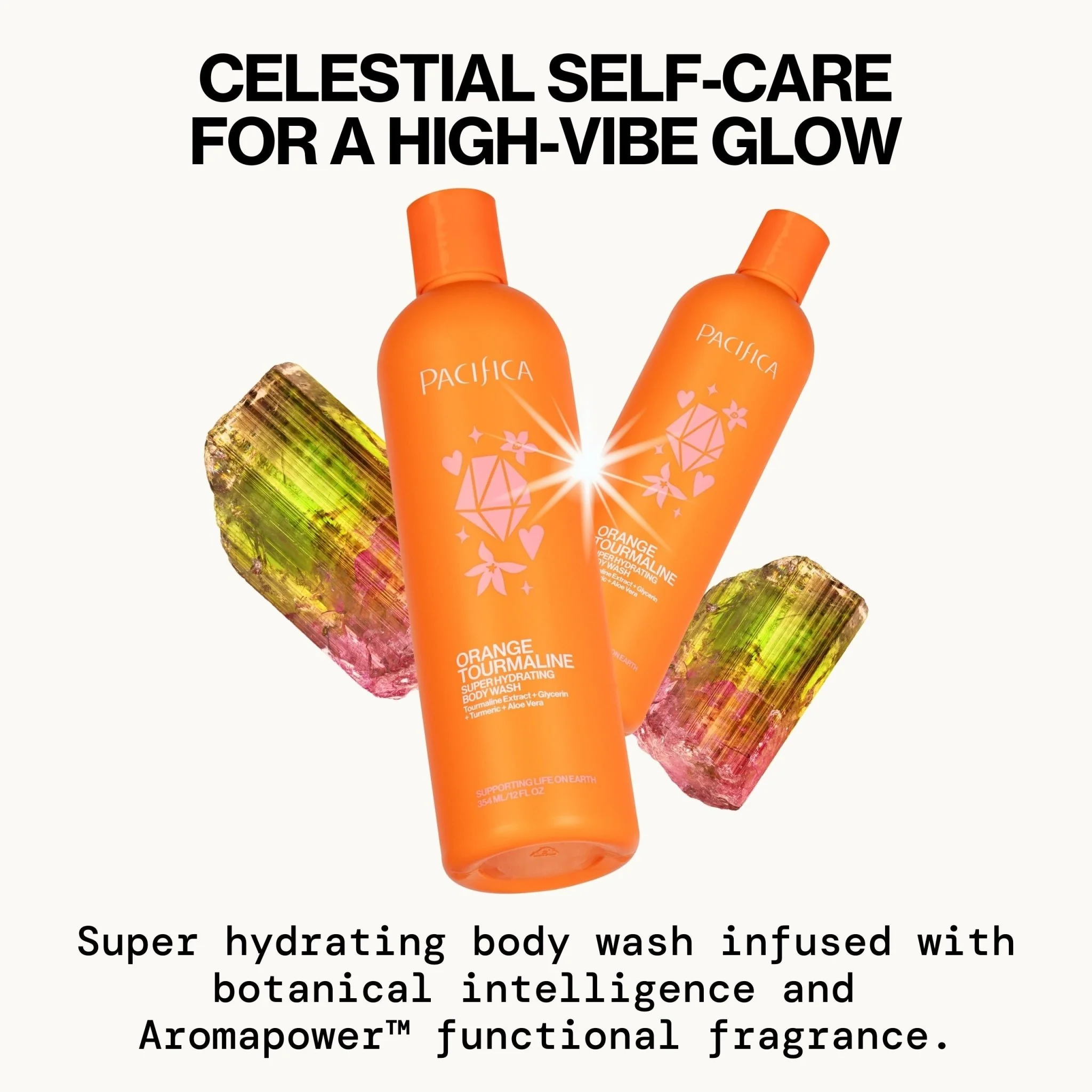 Orange Tourmaline Super Hydrating Body Wash - Image 3