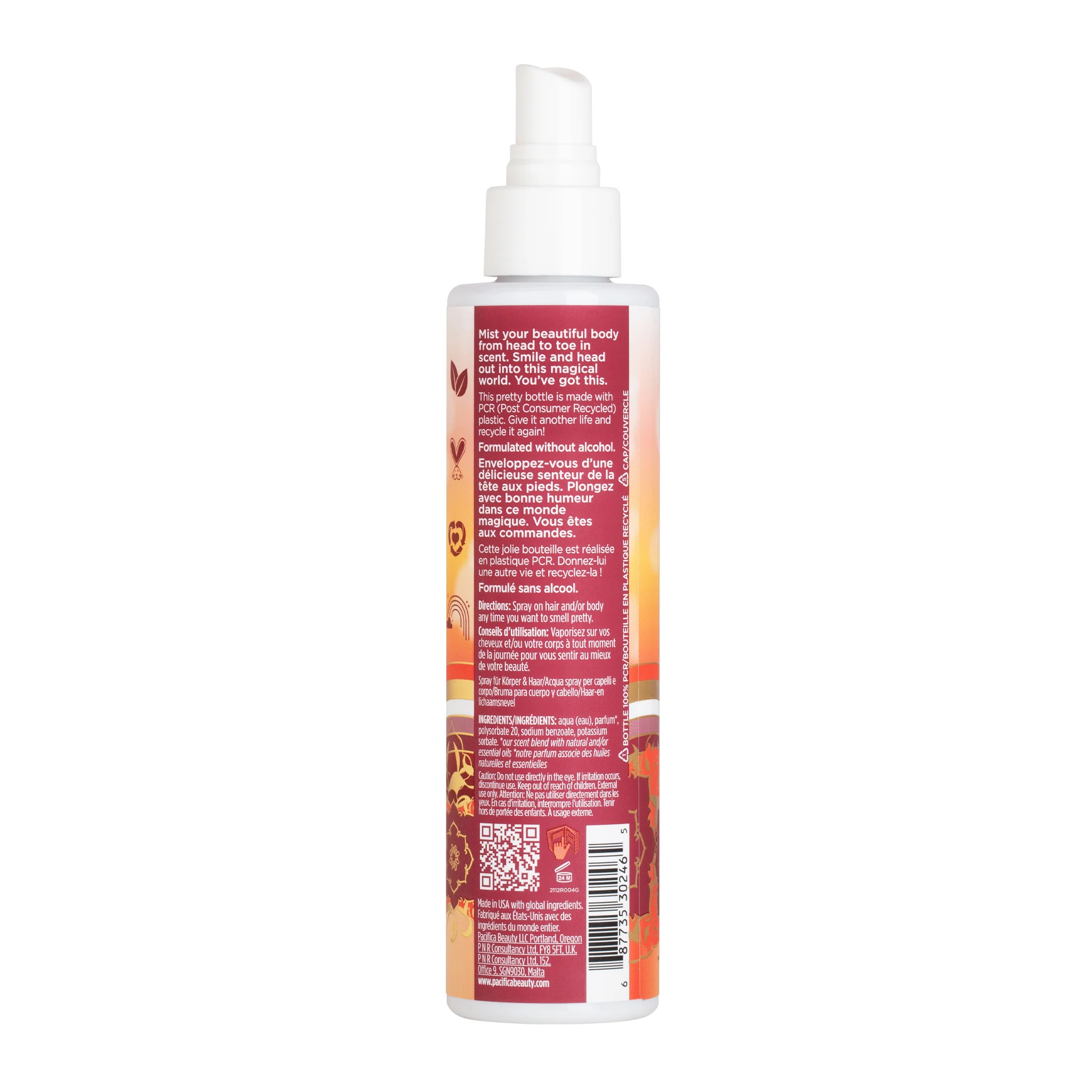Persian Rose Perfumed Hair & Body Mist - Image 2