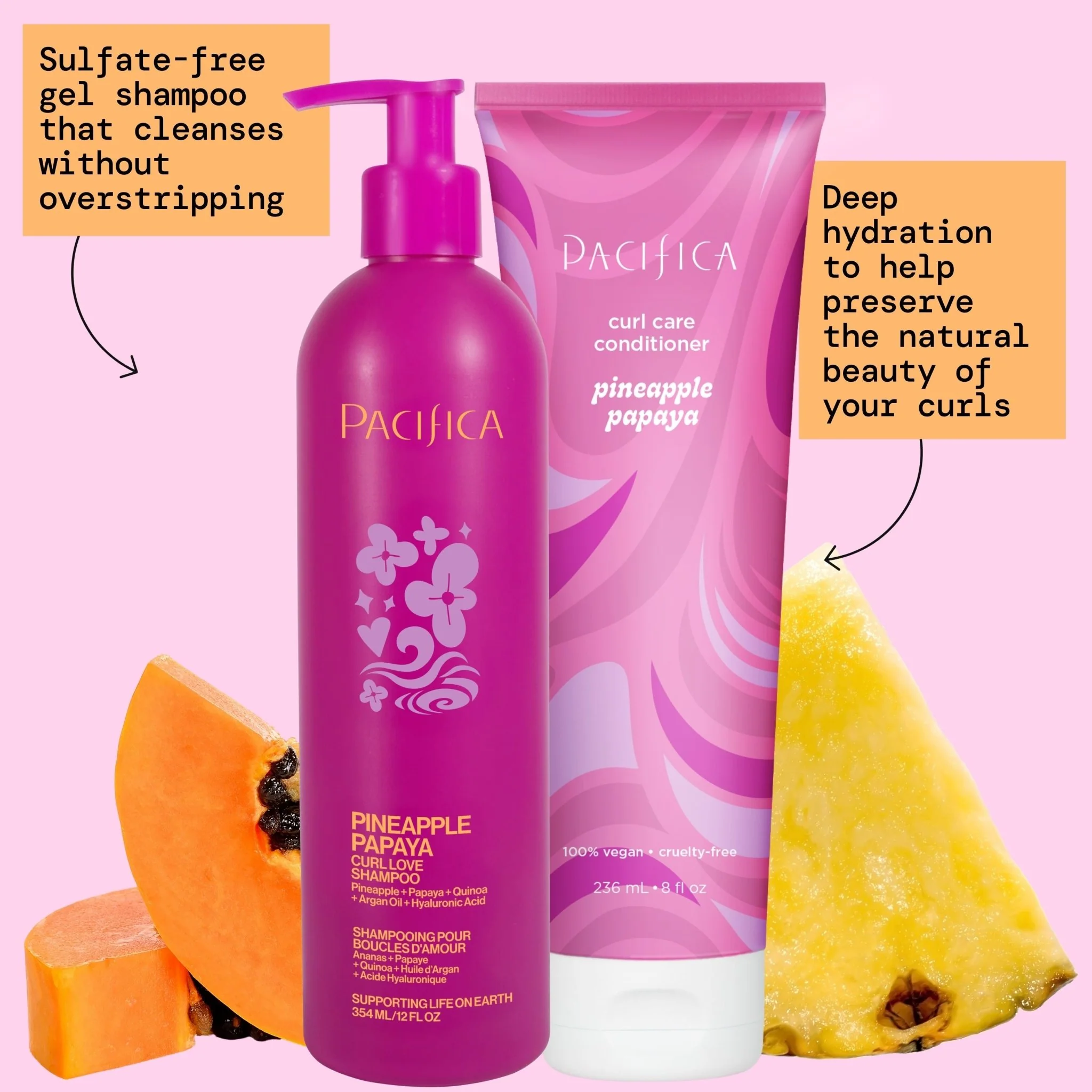 Pineapple Papaya Curl Care Bundle - Image 2