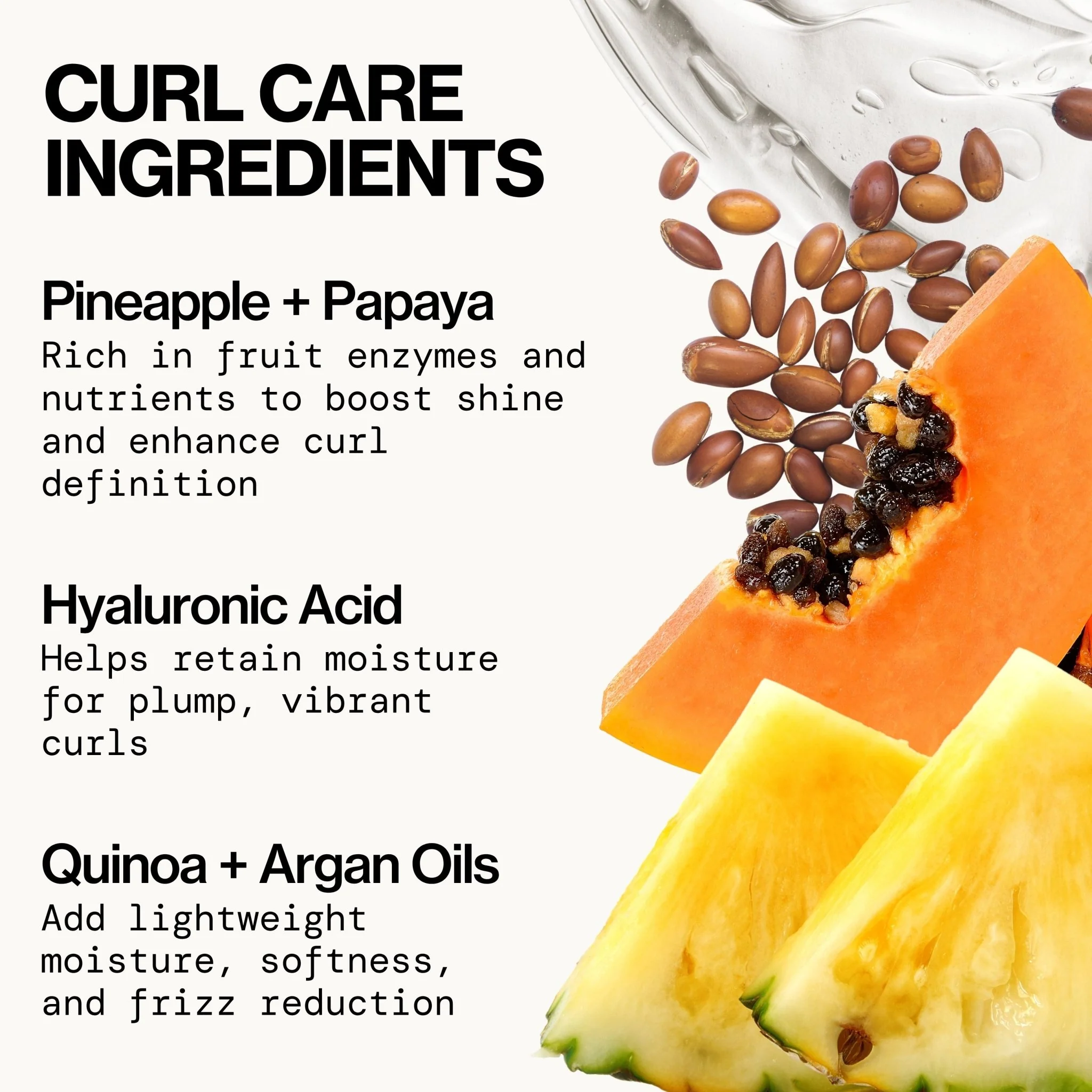 Pineapple Papaya Curl Care Bundle - Image 4