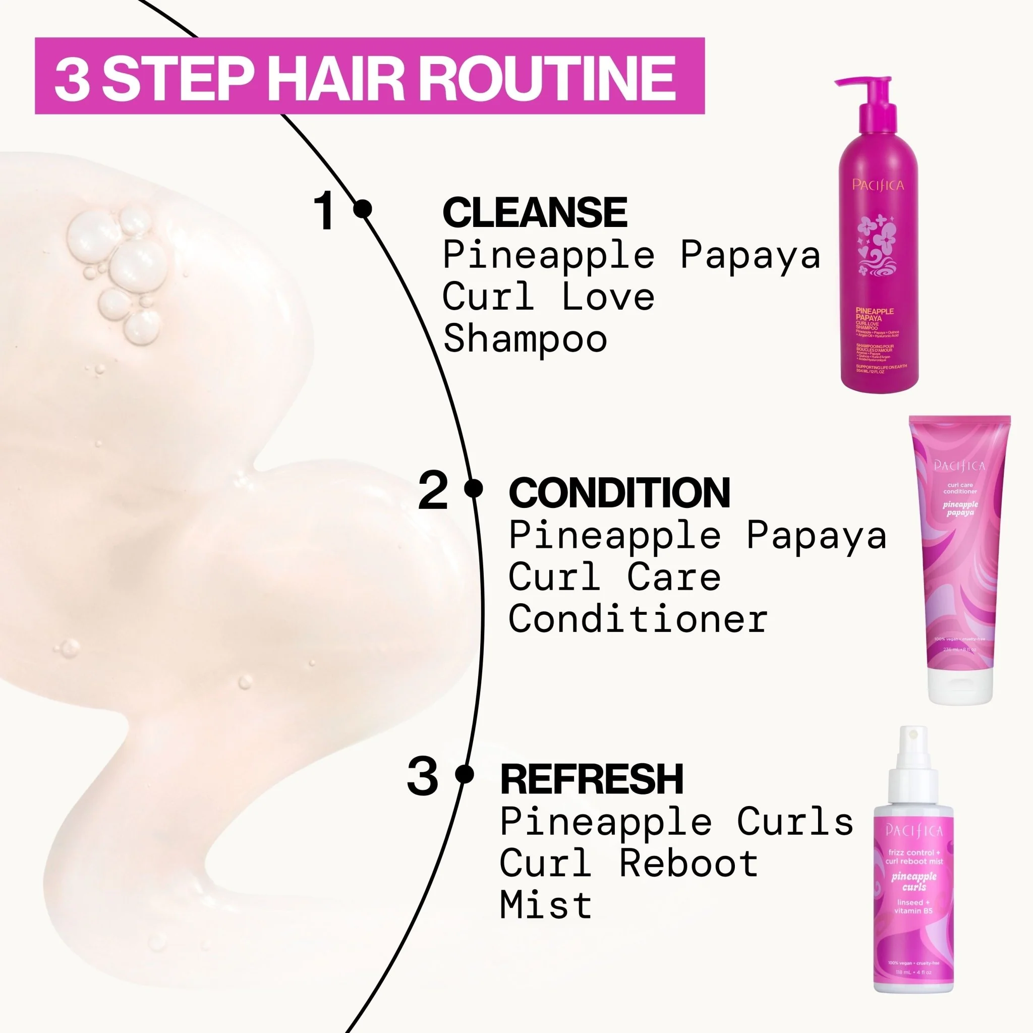 Pineapple Papaya Curl Love Shampoo - Image 12