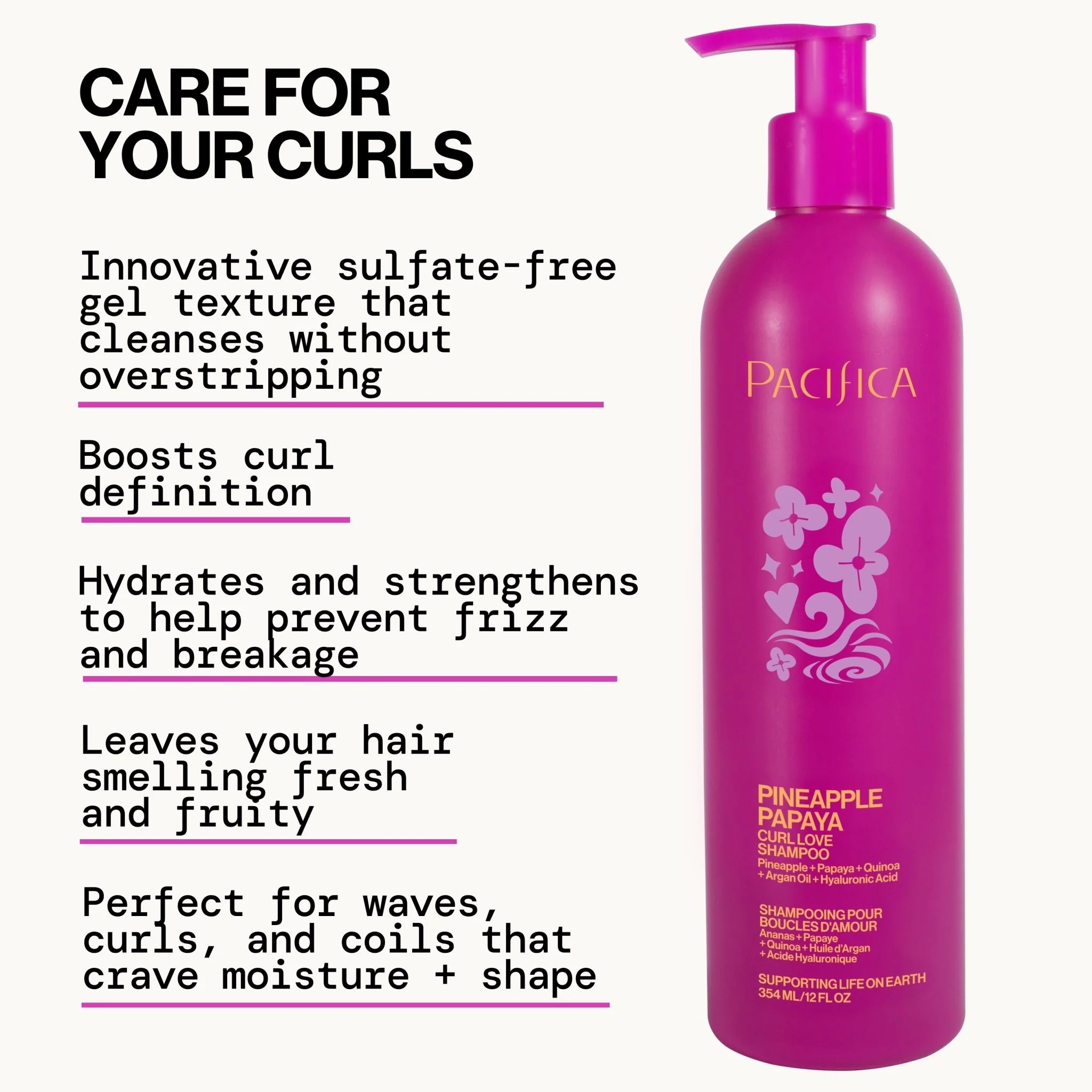 Pineapple Papaya Curl Love Shampoo - Image 3