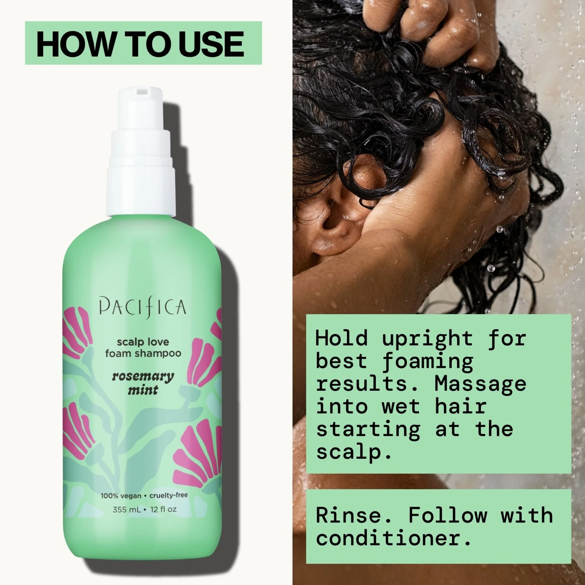 Rosemary Mint Scalp Love Foam Shampoo - Image 11