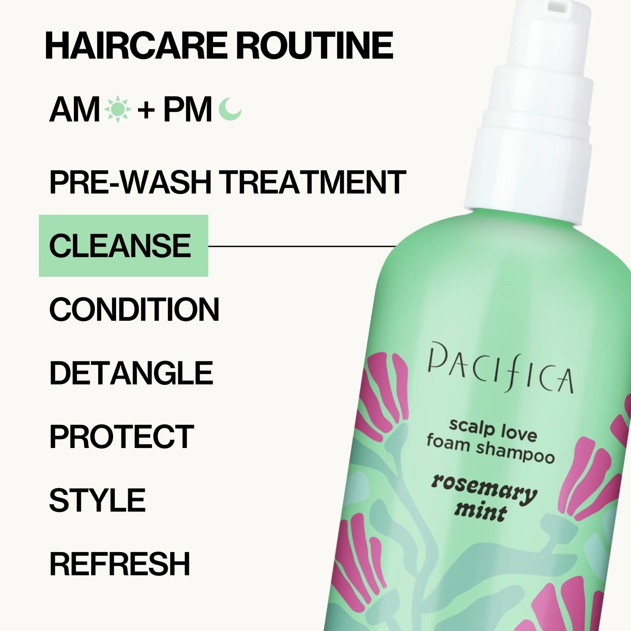 Rosemary Mint Scalp Love Foam Shampoo - Image 12