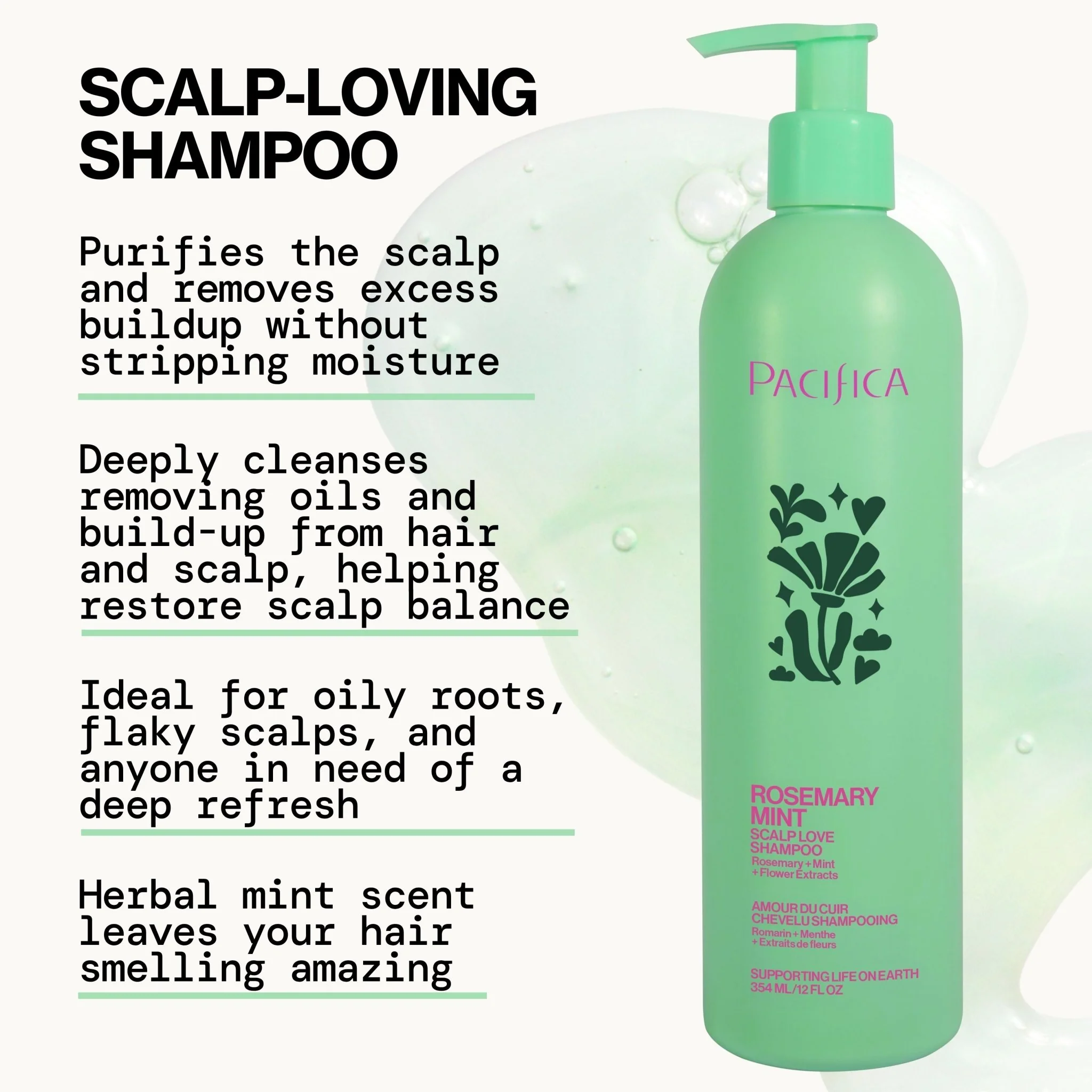 Rosemary Mint Scalp Love Shampoo - Image 3