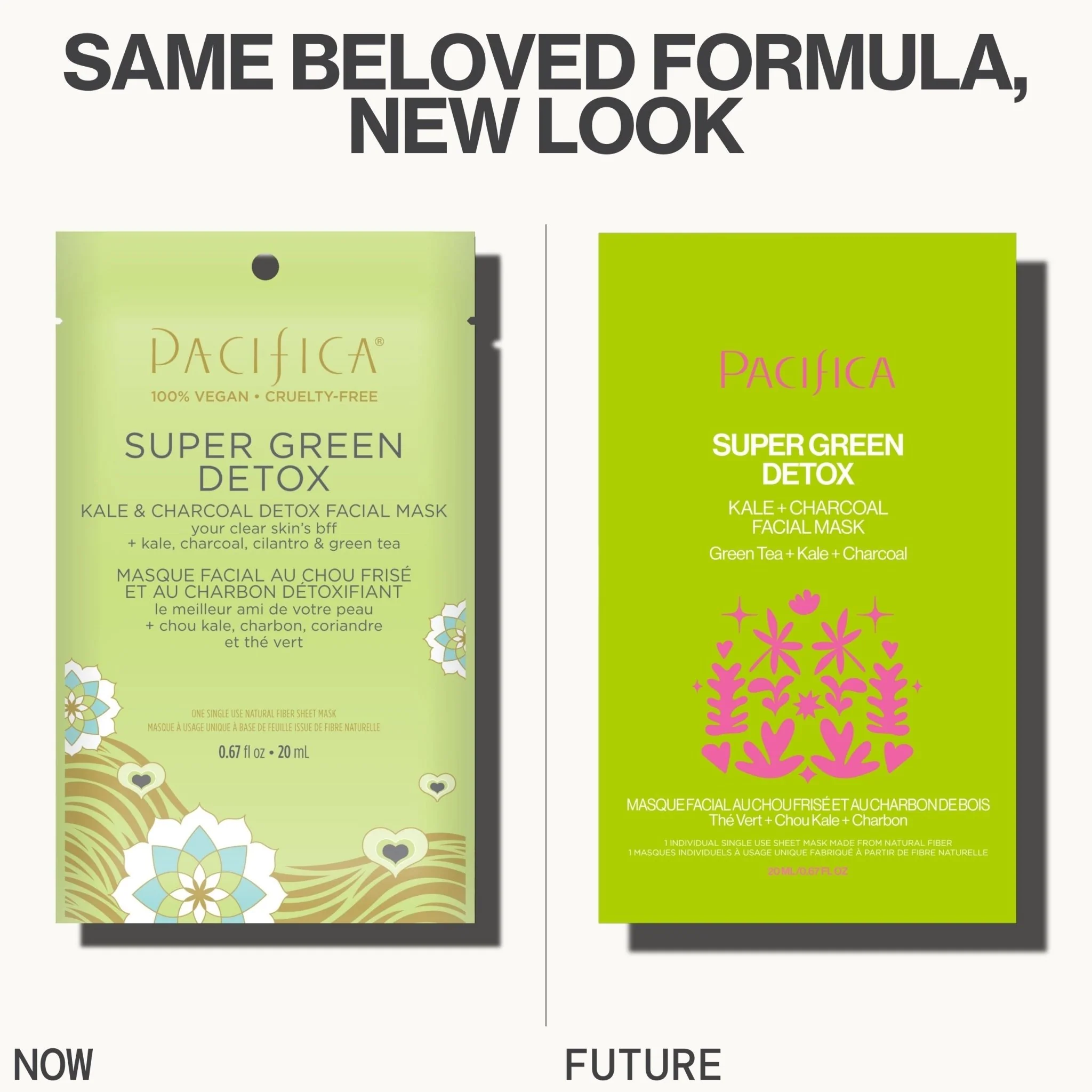 Super Green Detox Kale & Charcoal Detox Facial Mask - Image 3