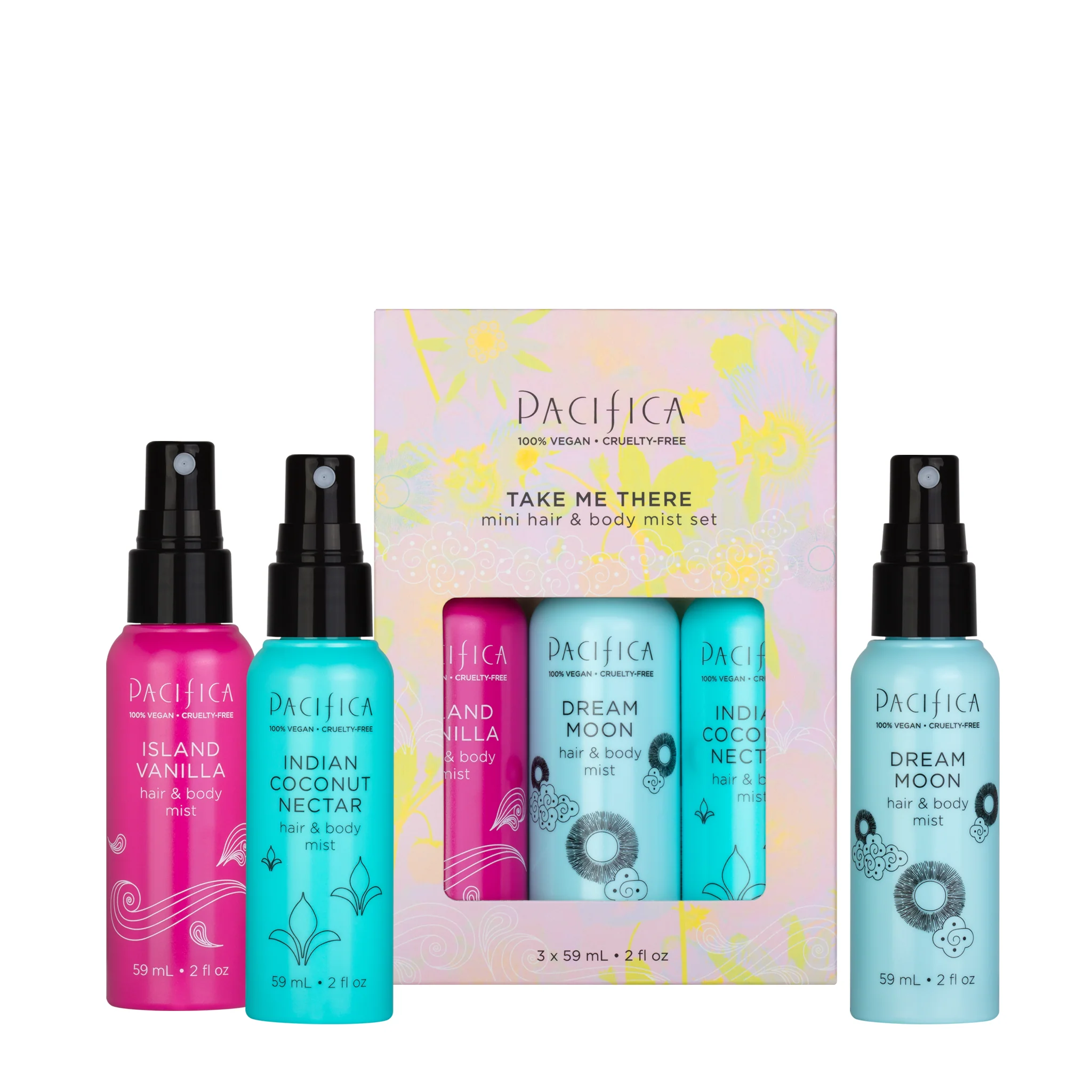 Take Me There Mini Hair & Body Mist Set - Image 2