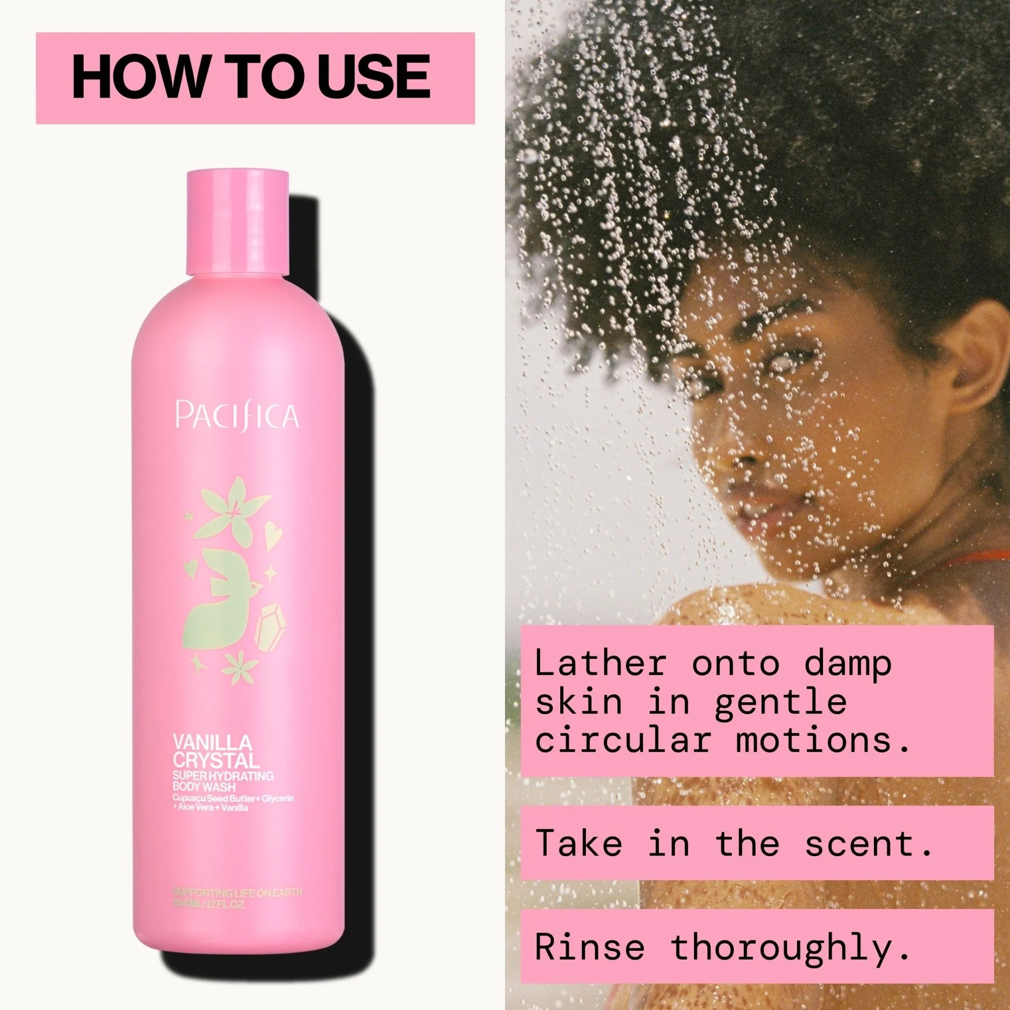 Vanilla Crystal Super Hydrating Body Wash - Image 10
