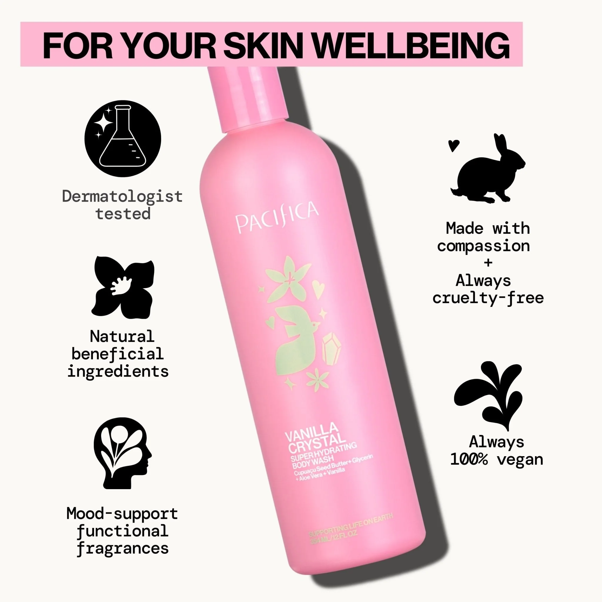 Vanilla Crystal Super Hydrating Body Wash - Image 12