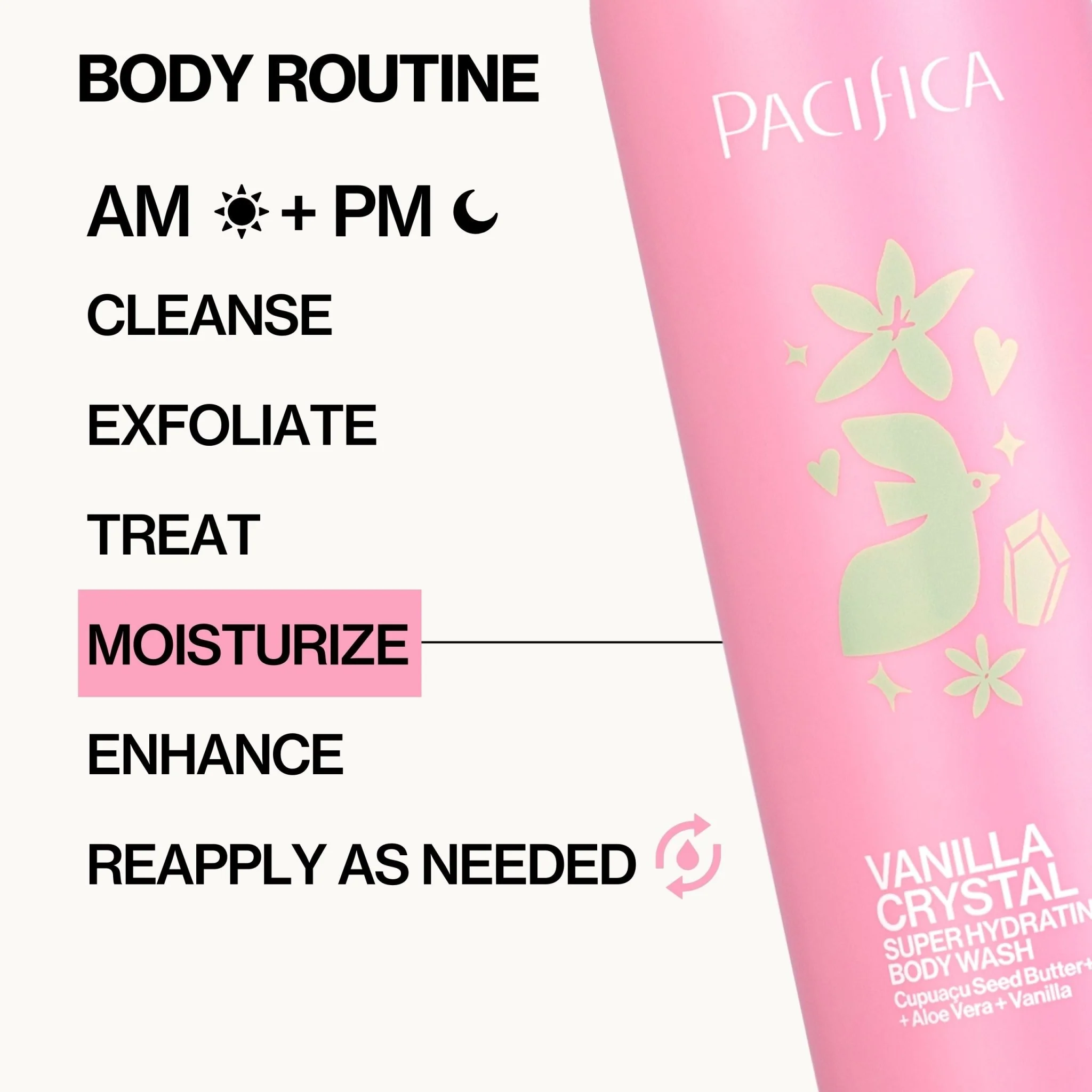 Vanilla Crystal Super Hydrating Body Wash - Image 9