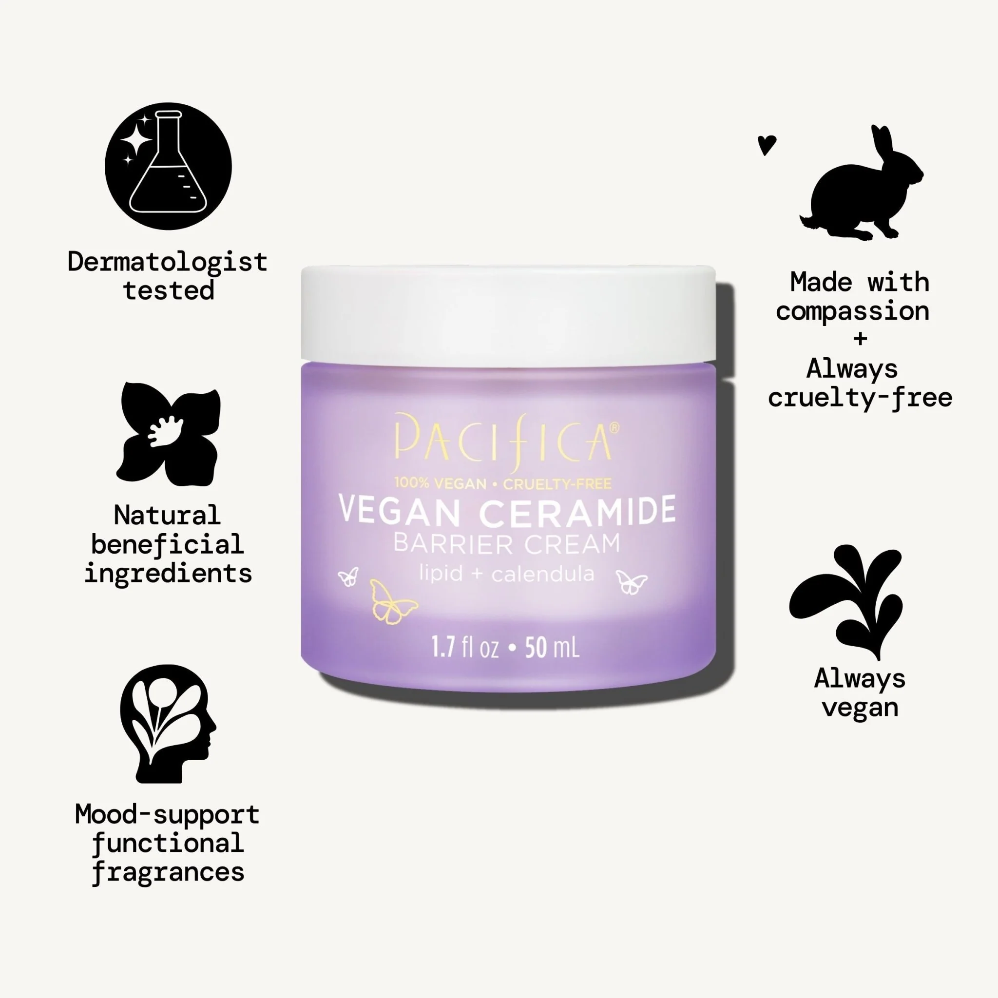 Vegan Ceramide Barrier Face Cream - Image 8