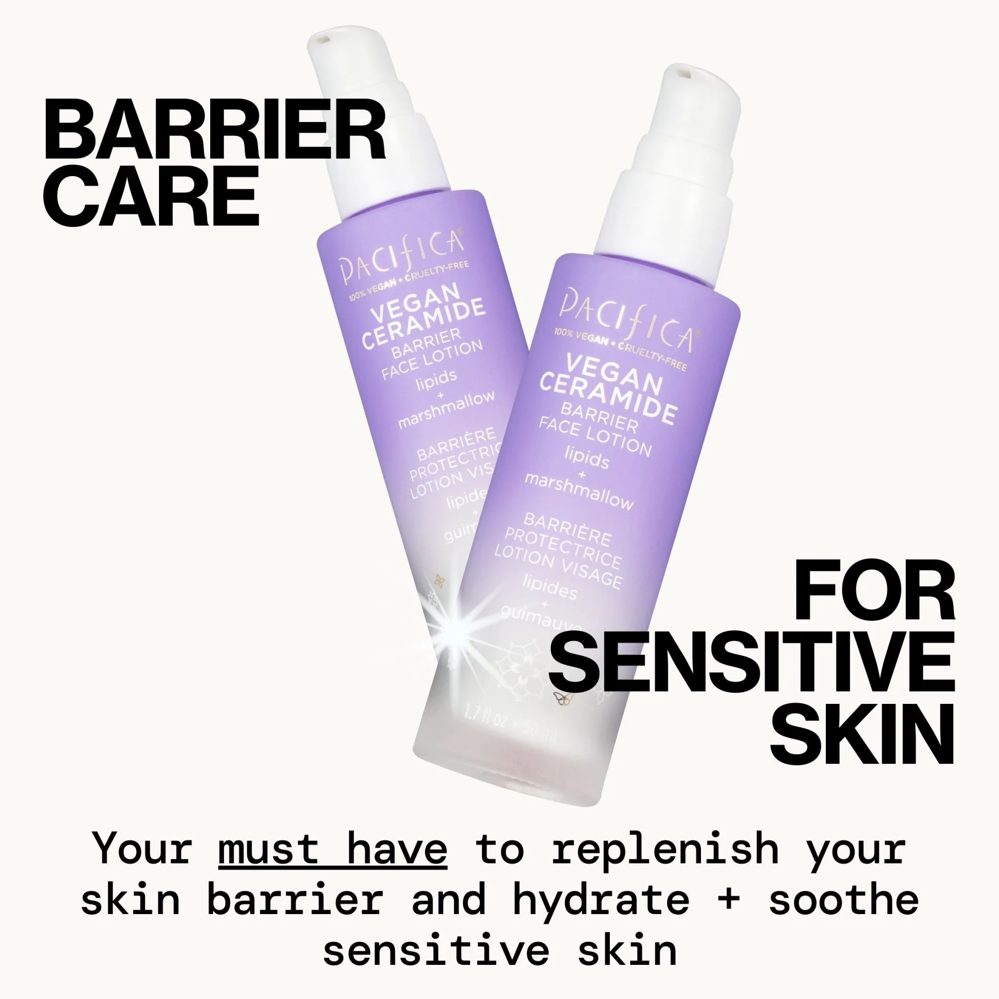 Vegan Ceramide Barrier Face Lotion - Image 5