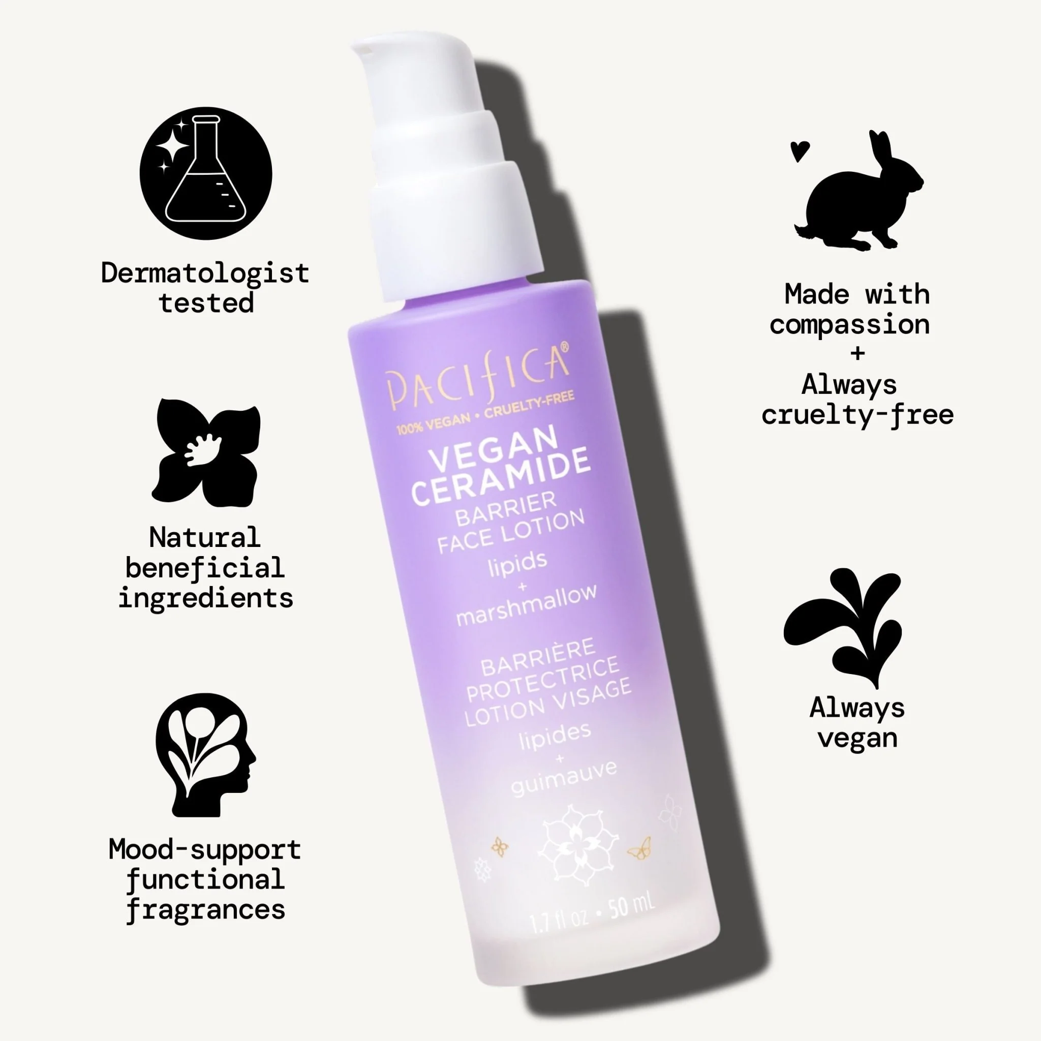Vegan Ceramide Barrier Face Lotion - Image 8
