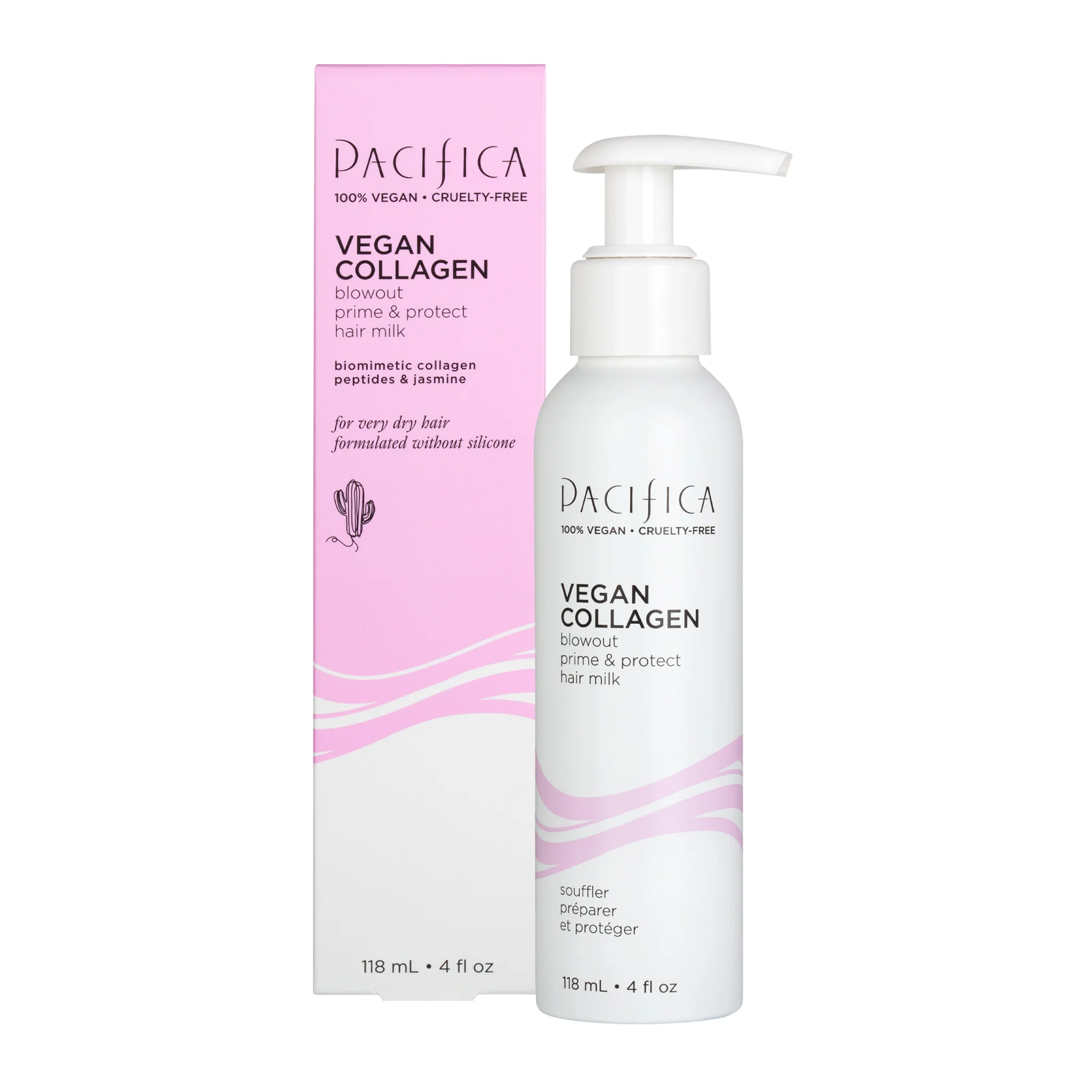 Vegan Collagen Blowout Prime & Protect Hair Milk - Image 3