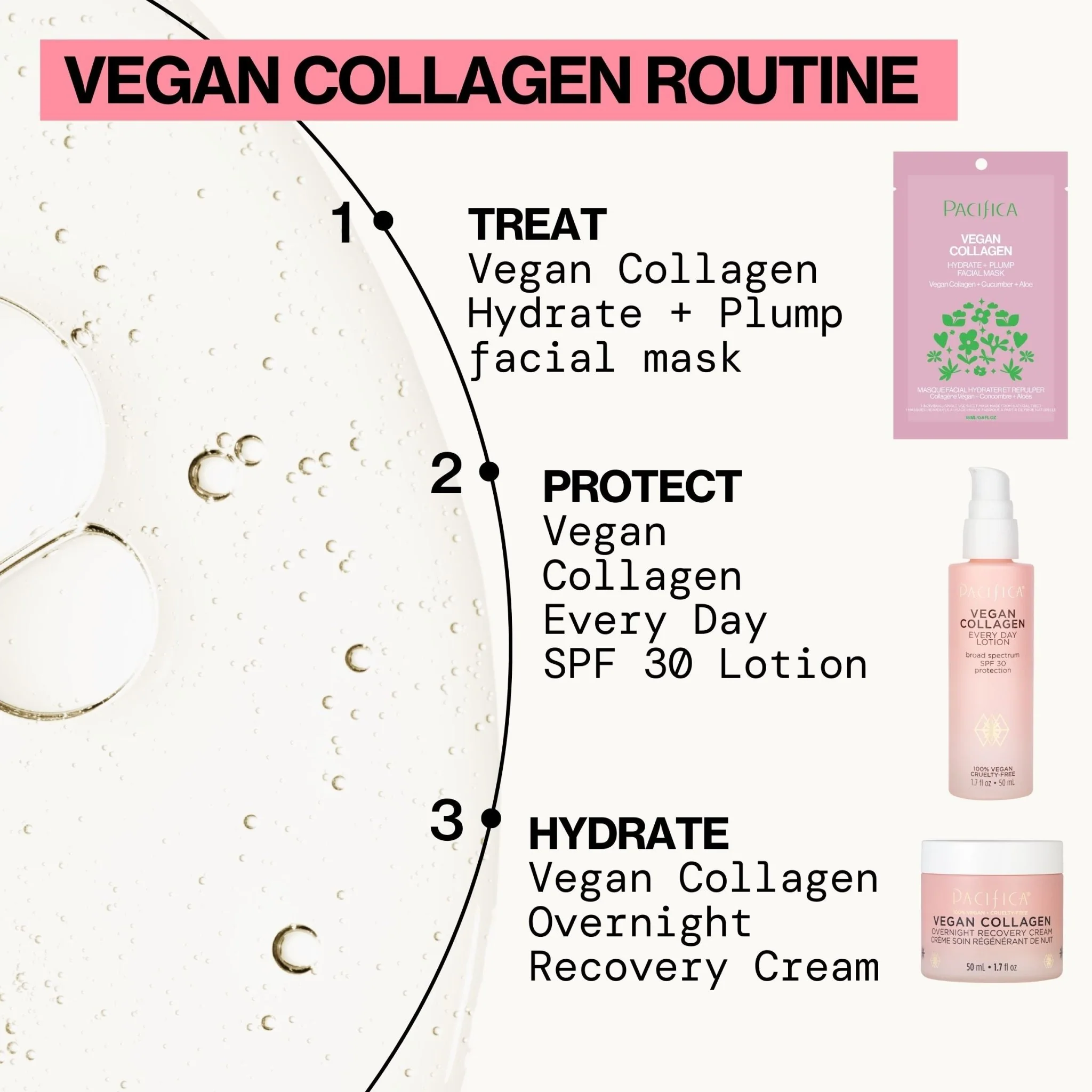 Vegan Collagen Hydrate & Plump Facial Mask - Image 12