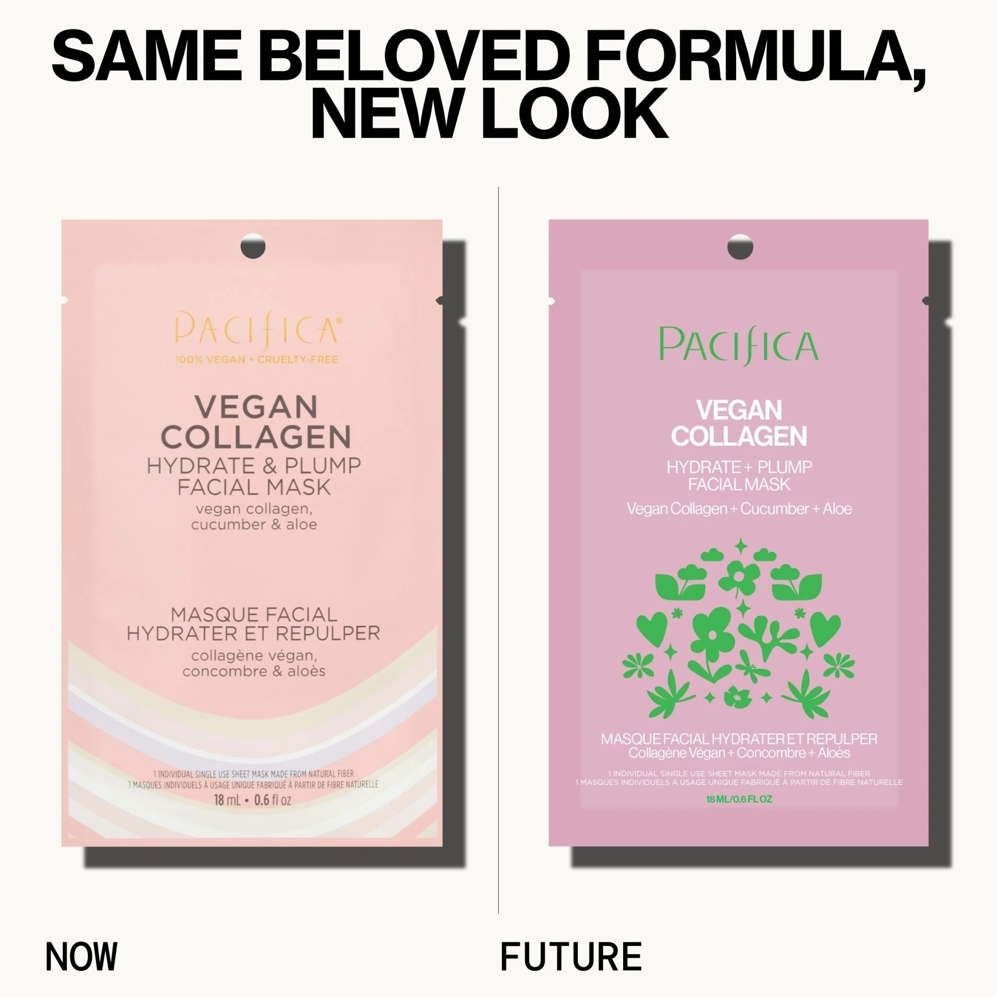 Vegan Collagen Hydrate & Plump Facial Mask - Image 3