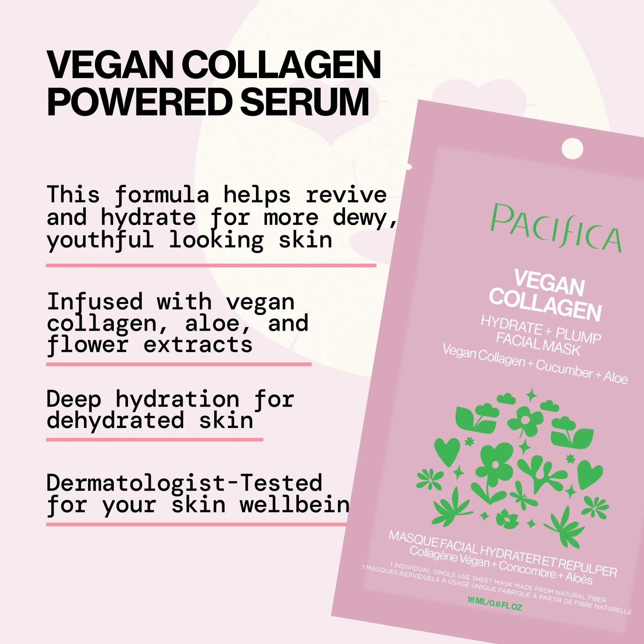 Vegan Collagen Hydrate & Plump Facial Mask - Image 9